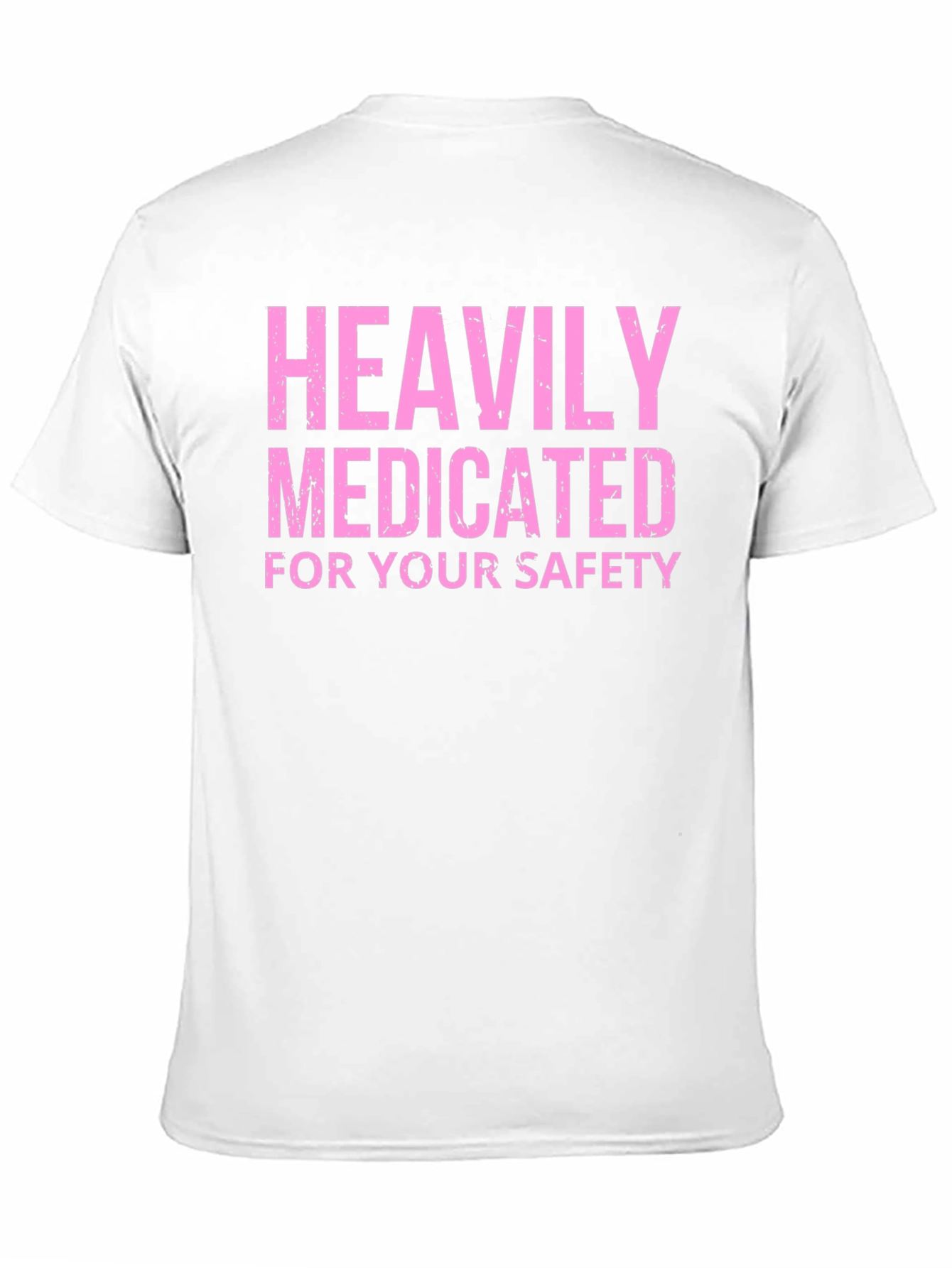 Black Heavily Medicated Funny Graphic Tee view 11
