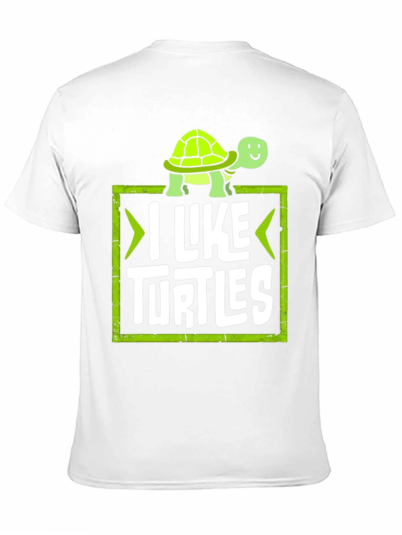 Black I Like Turtles Graphic Tee view 11