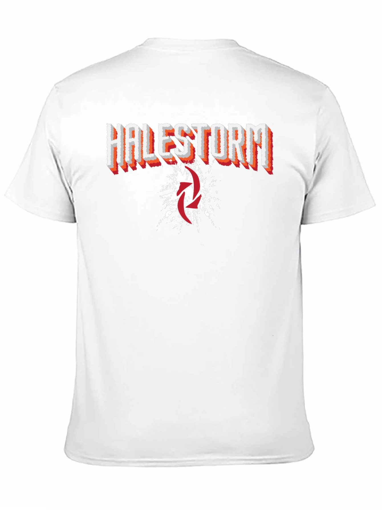 Black Halestorm Band Graphic Print Black T-Shirt view 11