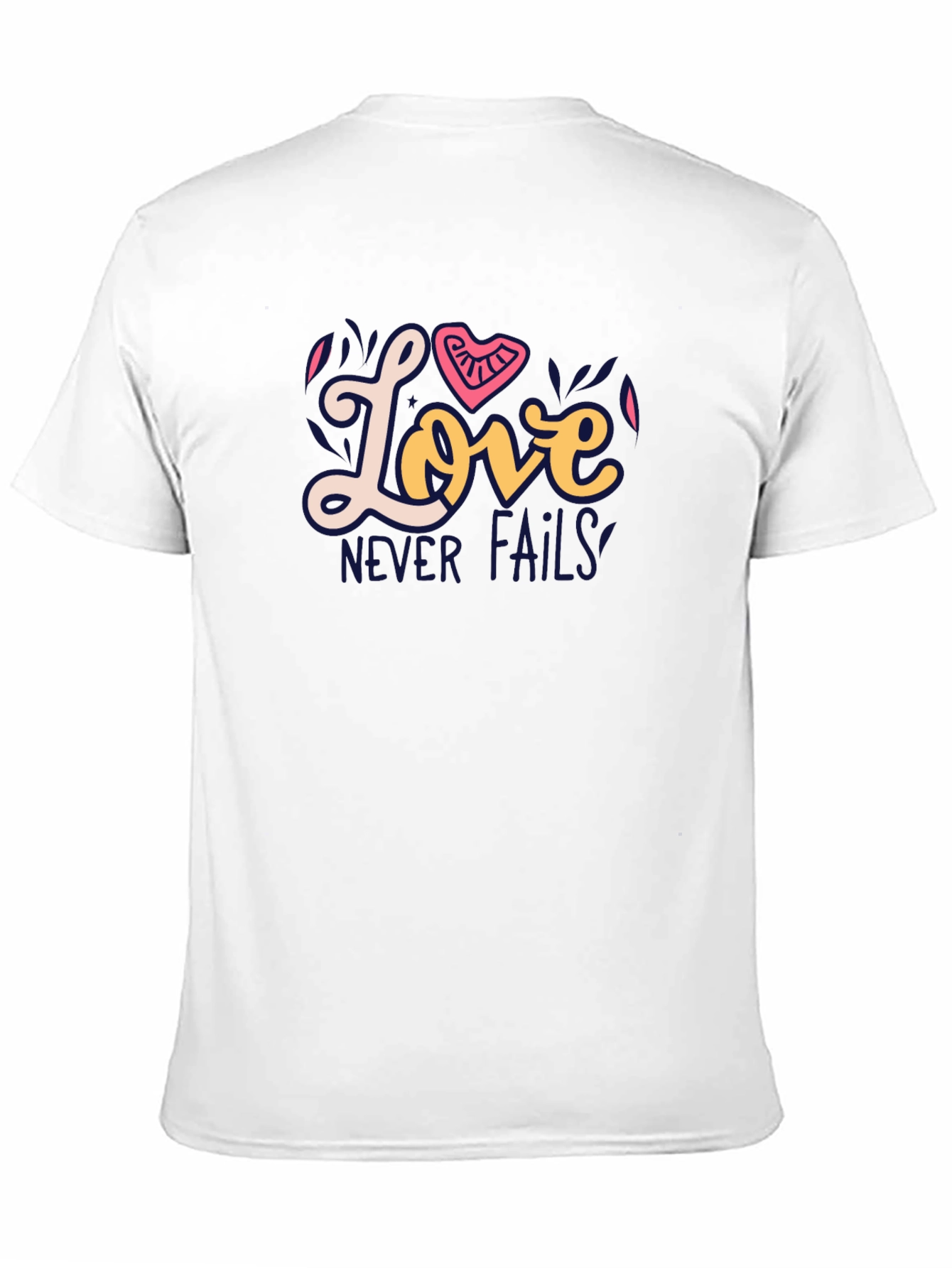 Black Love Never Fails Graphic Tee view 11