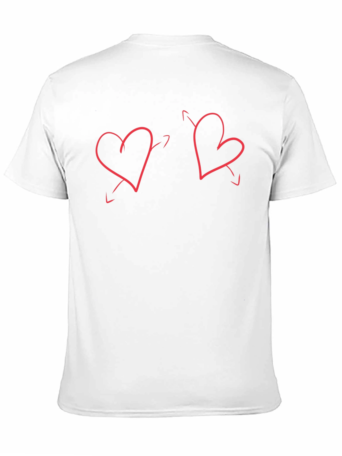 Black Heart Arrow Graphic Tee - Trendy Black T-Shirt view 11