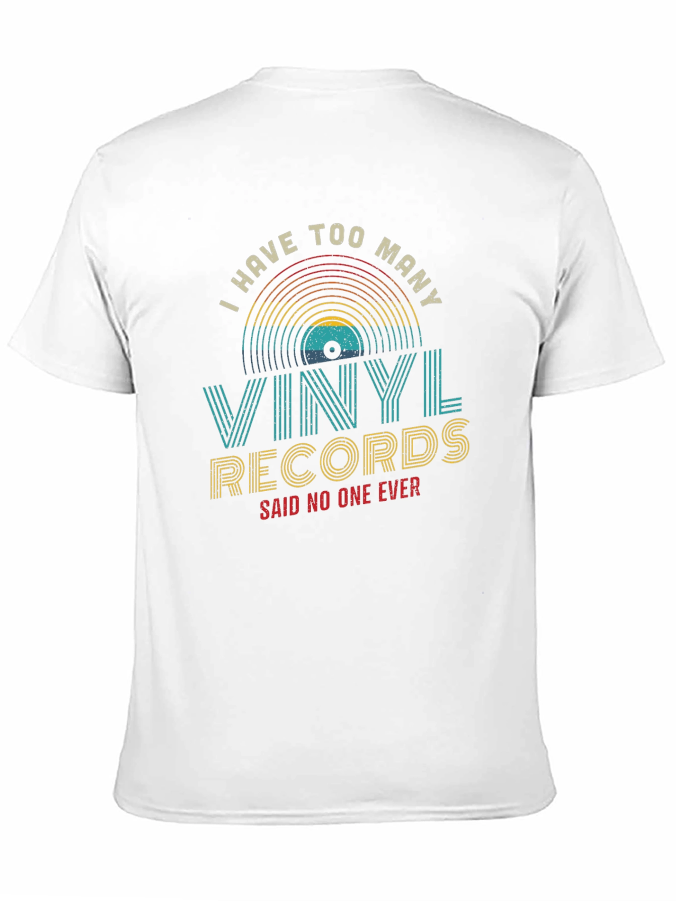 Black Vinyl Records T-Shirt - I Have Too Many! view 11