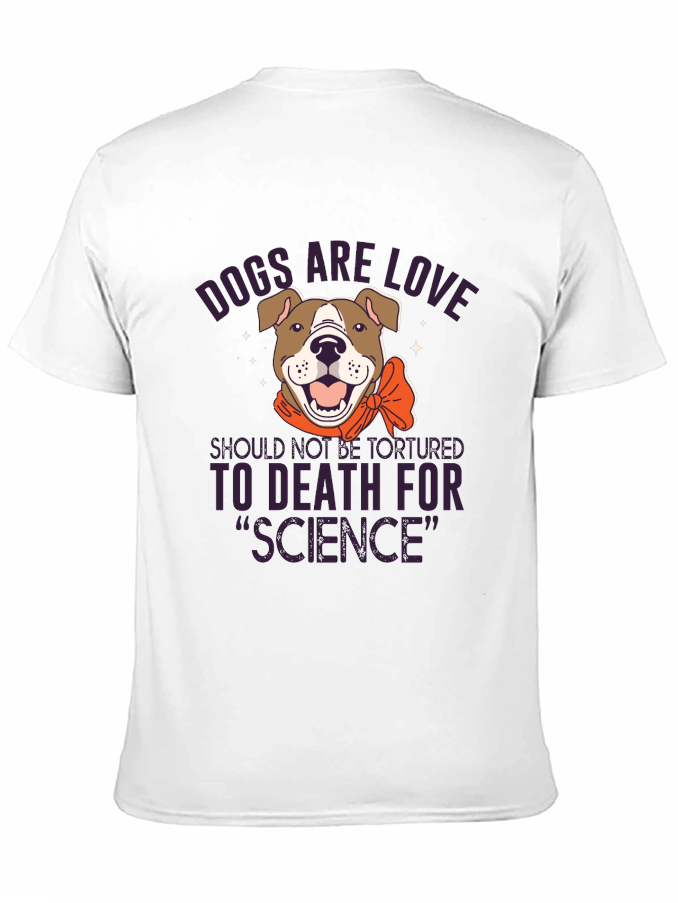 Black Dogs are Love Graphic Tee - Animal Rights Shirt view 11