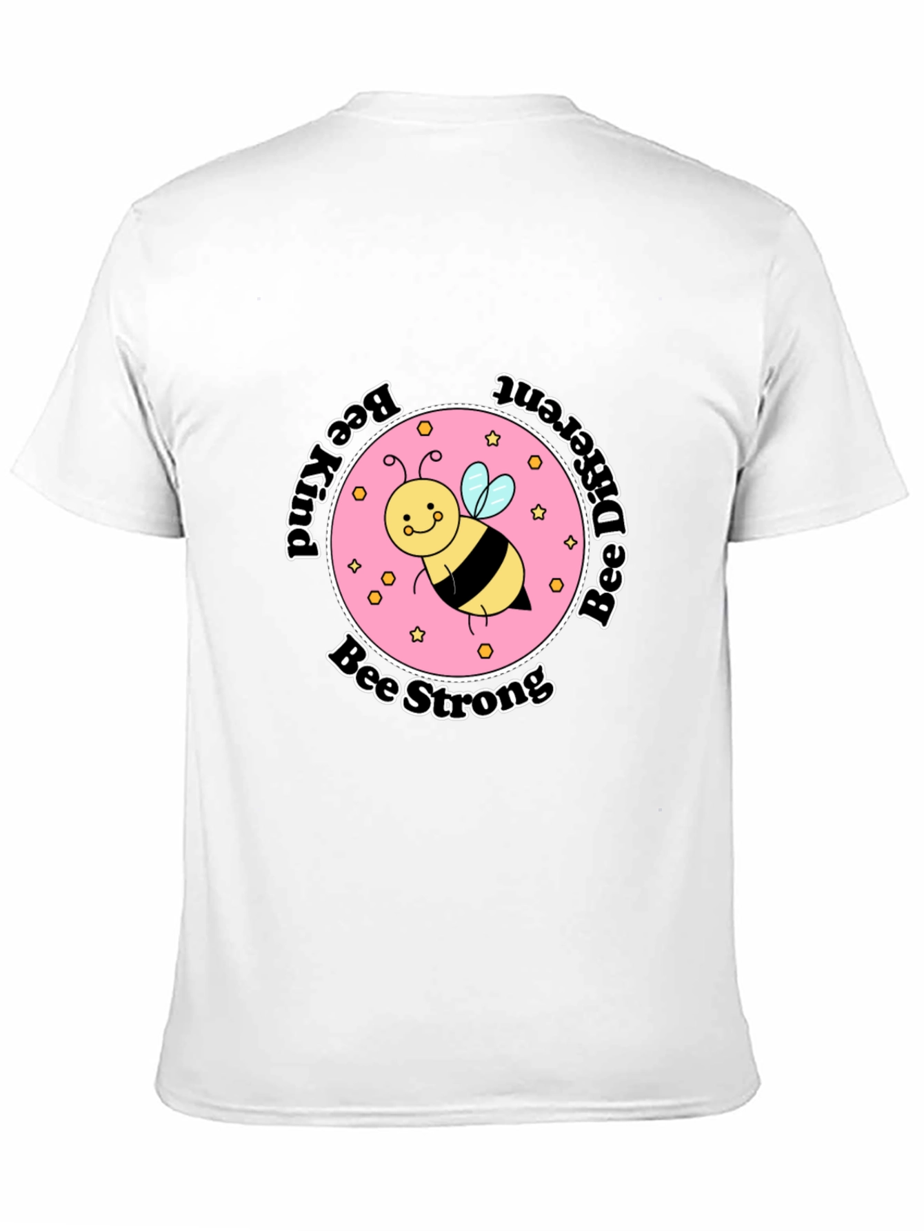 Black Bee Kind T-Shirt - Positive Vibes view 11