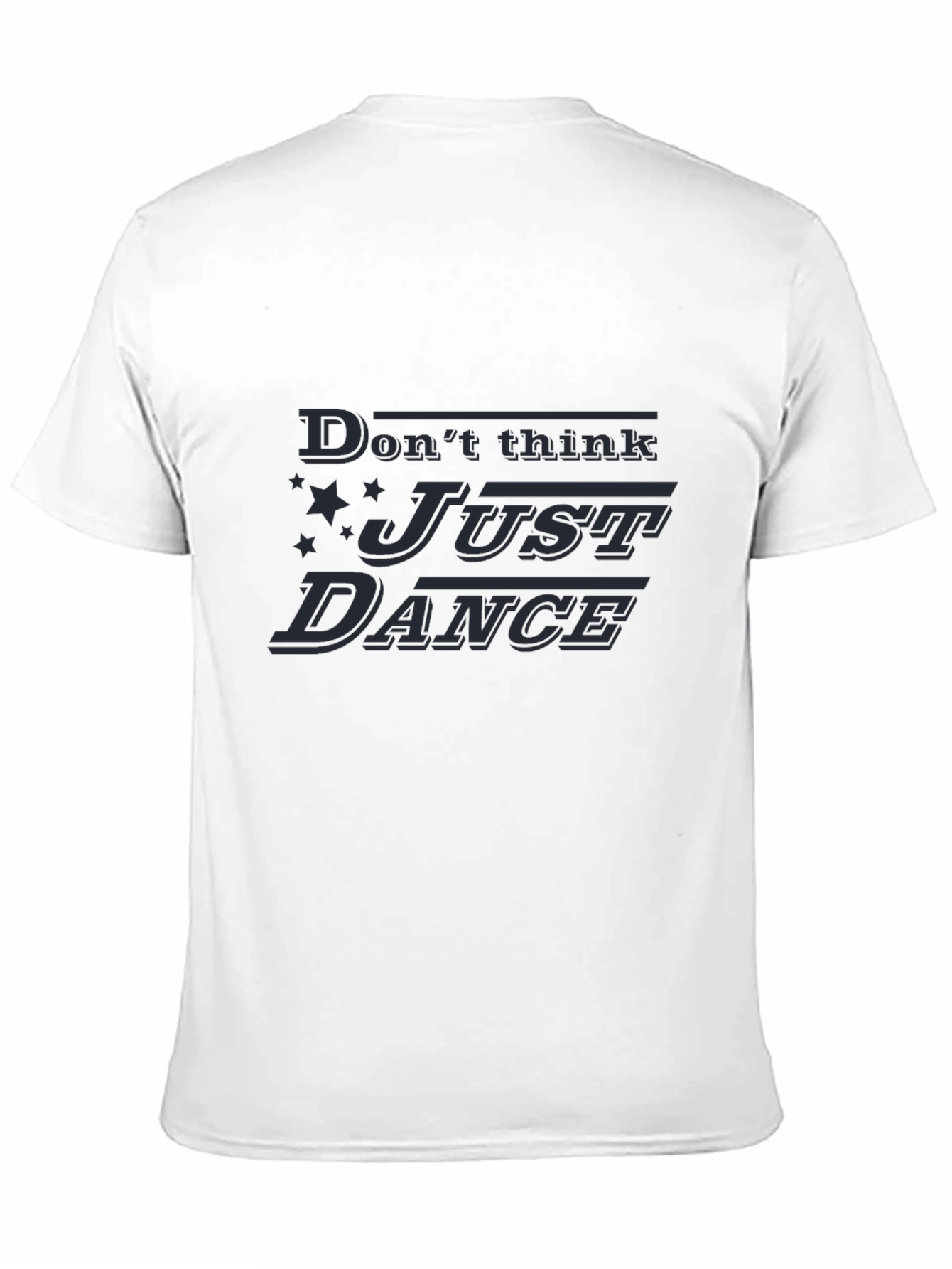 Black Just Dance Graphic Tee - Black Cotton Blend view 11