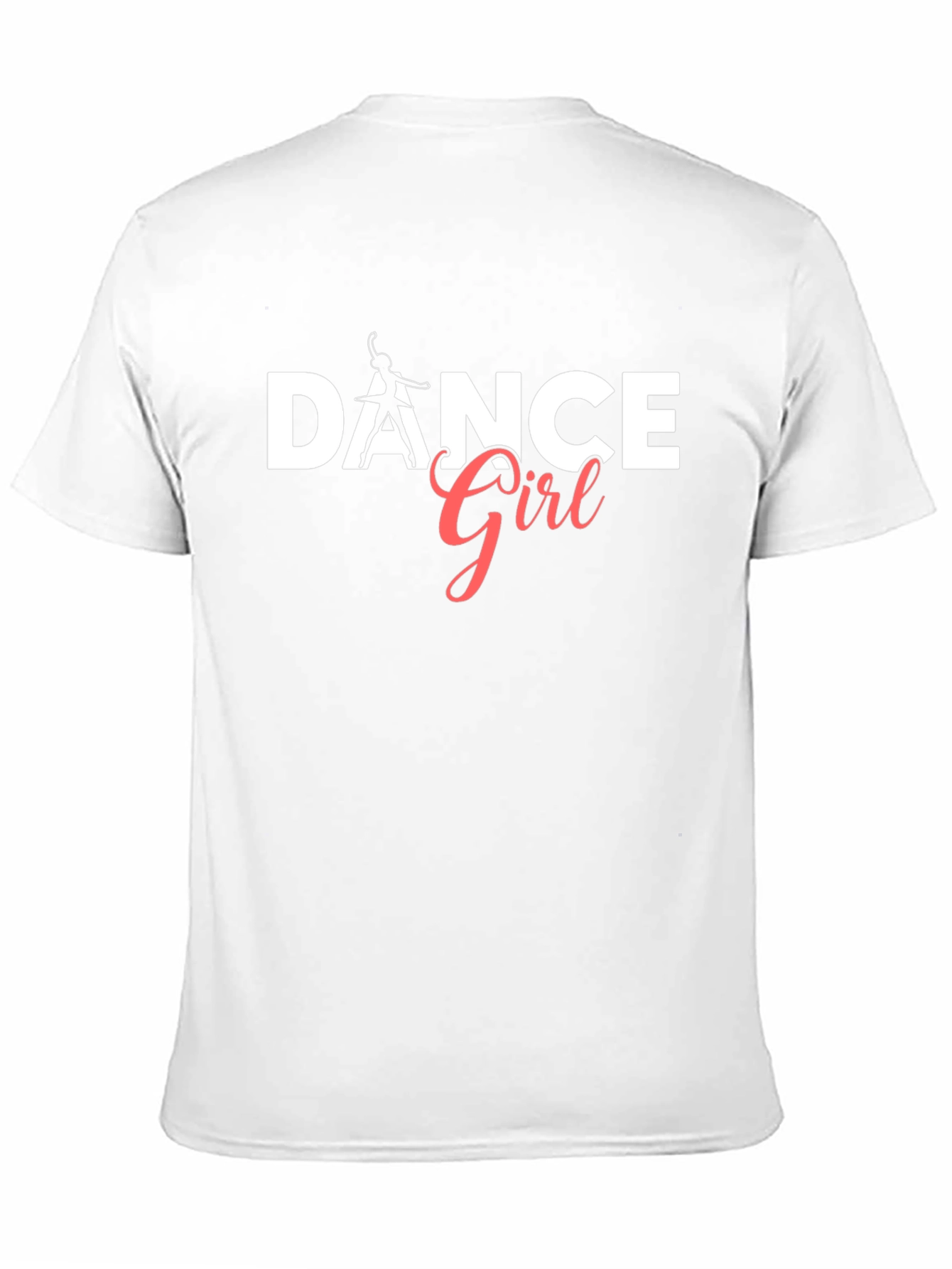 Black Dance Girl Graphic T-Shirt - Black Cotton Tee view 11