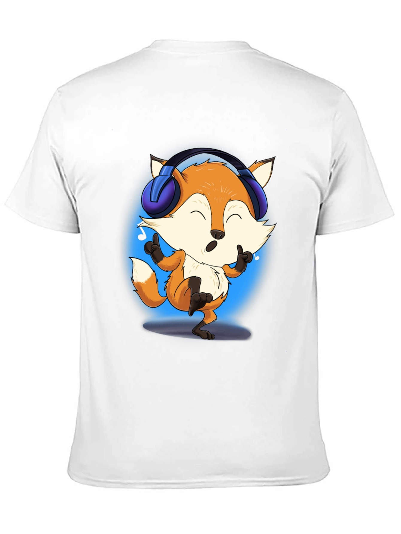 Black Funky Fox Tee view 11