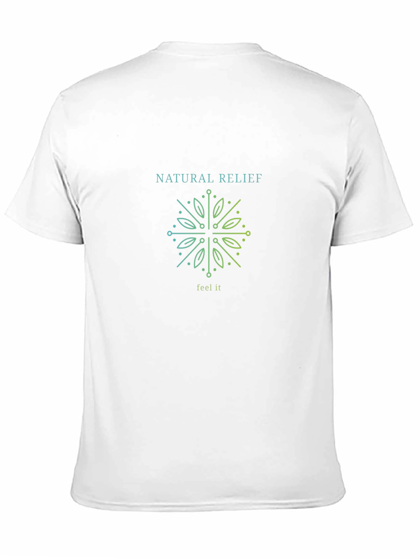 Black Natural Relief Graphic T-Shirt view 11