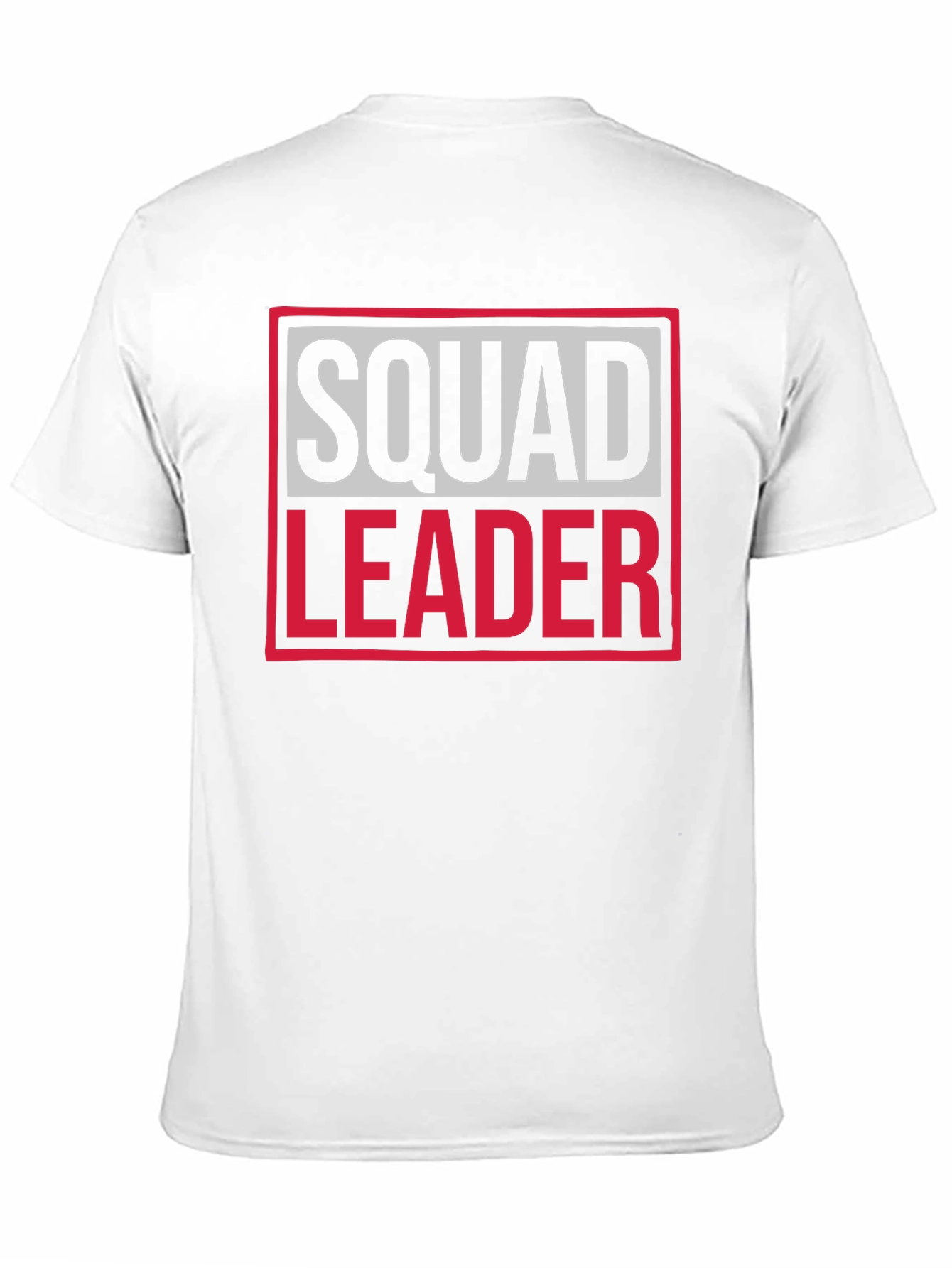 Black Squad Leader Graphic Tee - Black Cotton T-Shirt view 11
