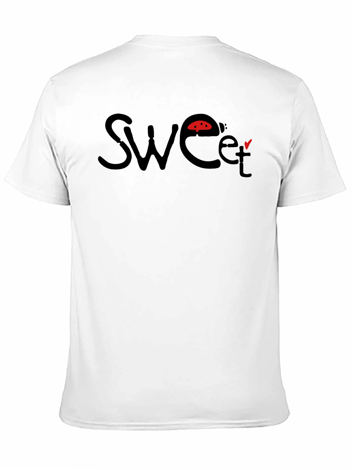 Black Sweet Ladybug Tee - Cute Graphic T-Shirt view 11