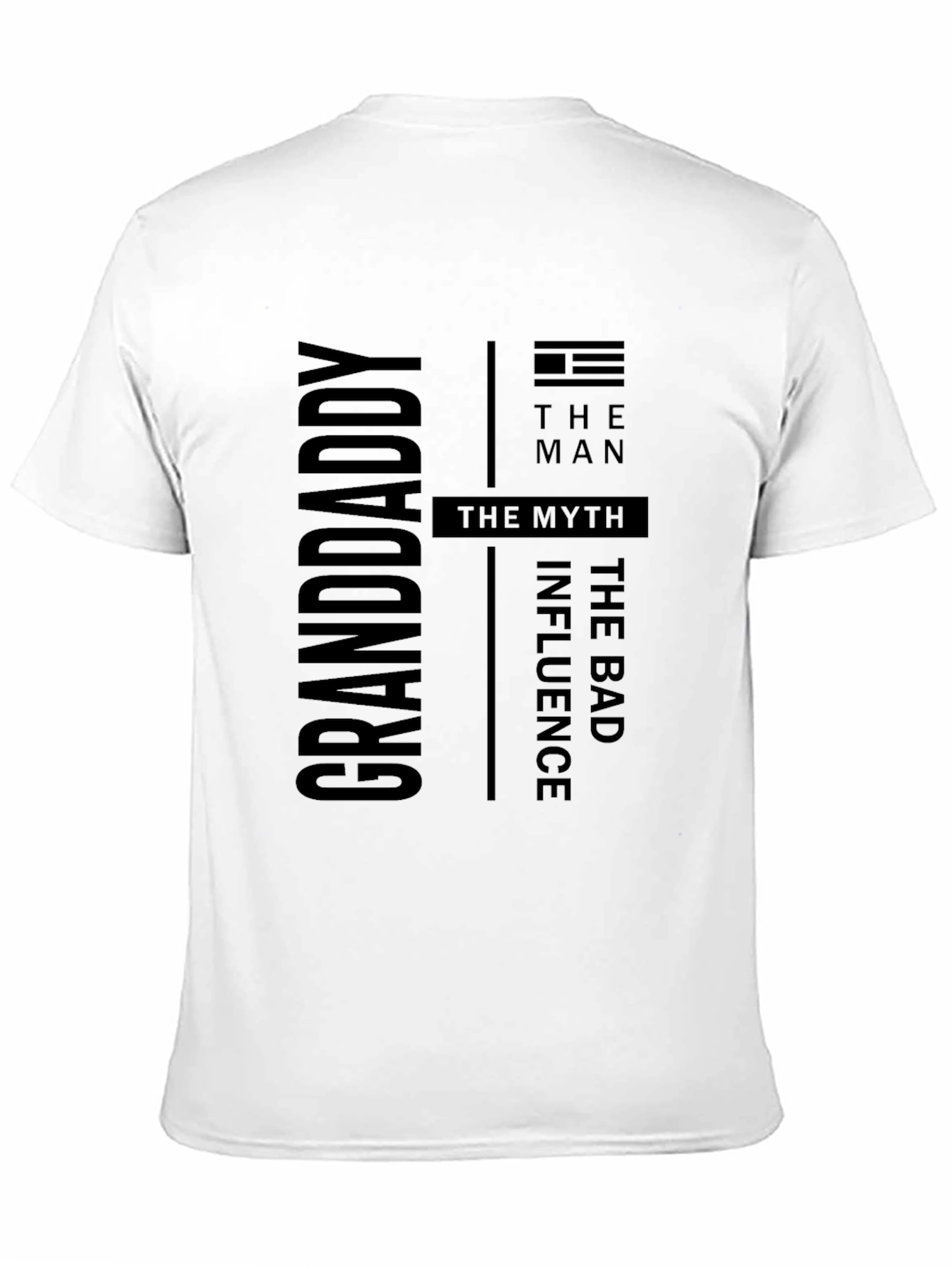 Black Grandaddy: The Man, The Myth, The Bad Influence T-Shirt view 11