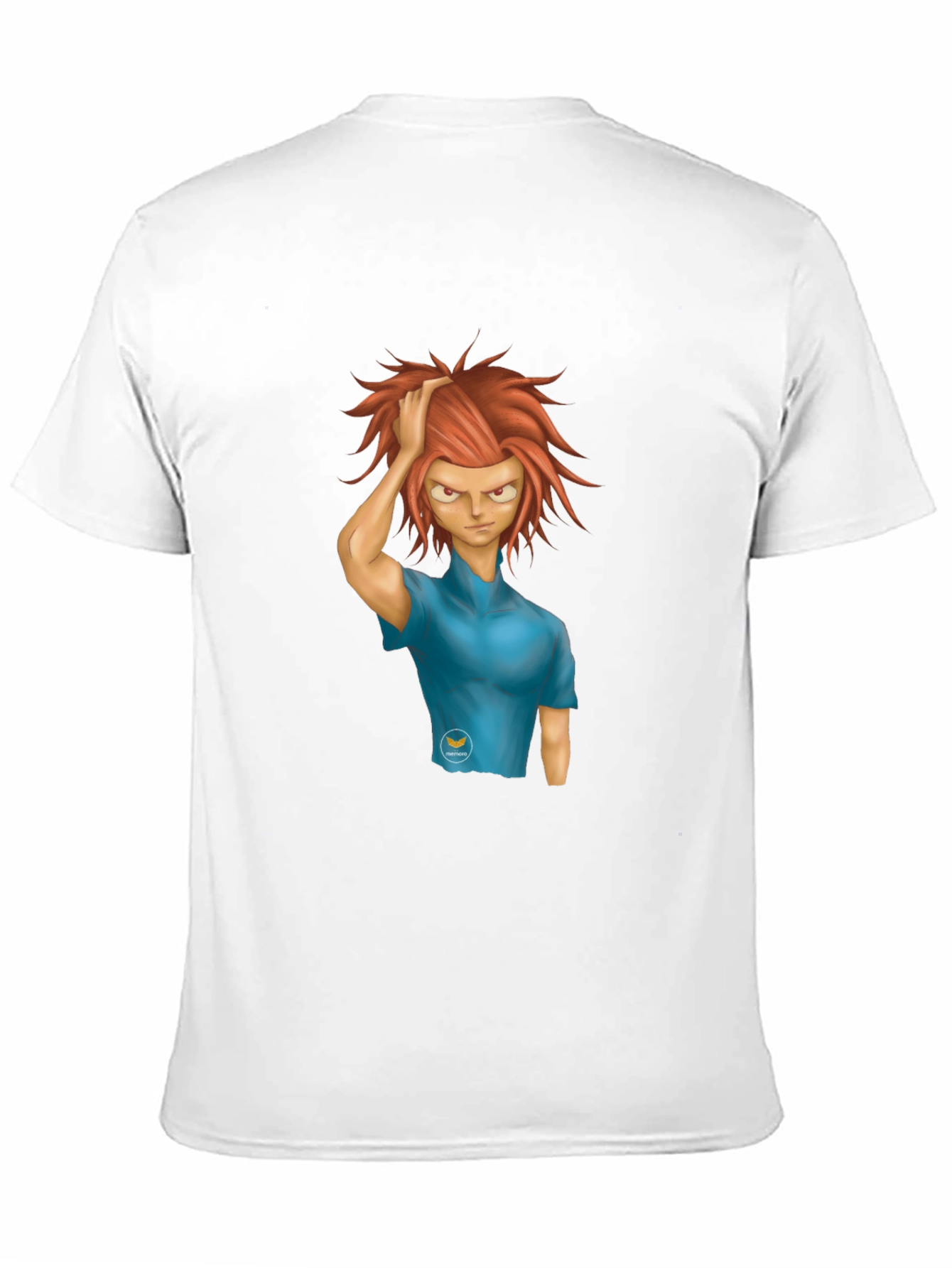 Black Anime Graphic T-Shirt - Unique Design view 11