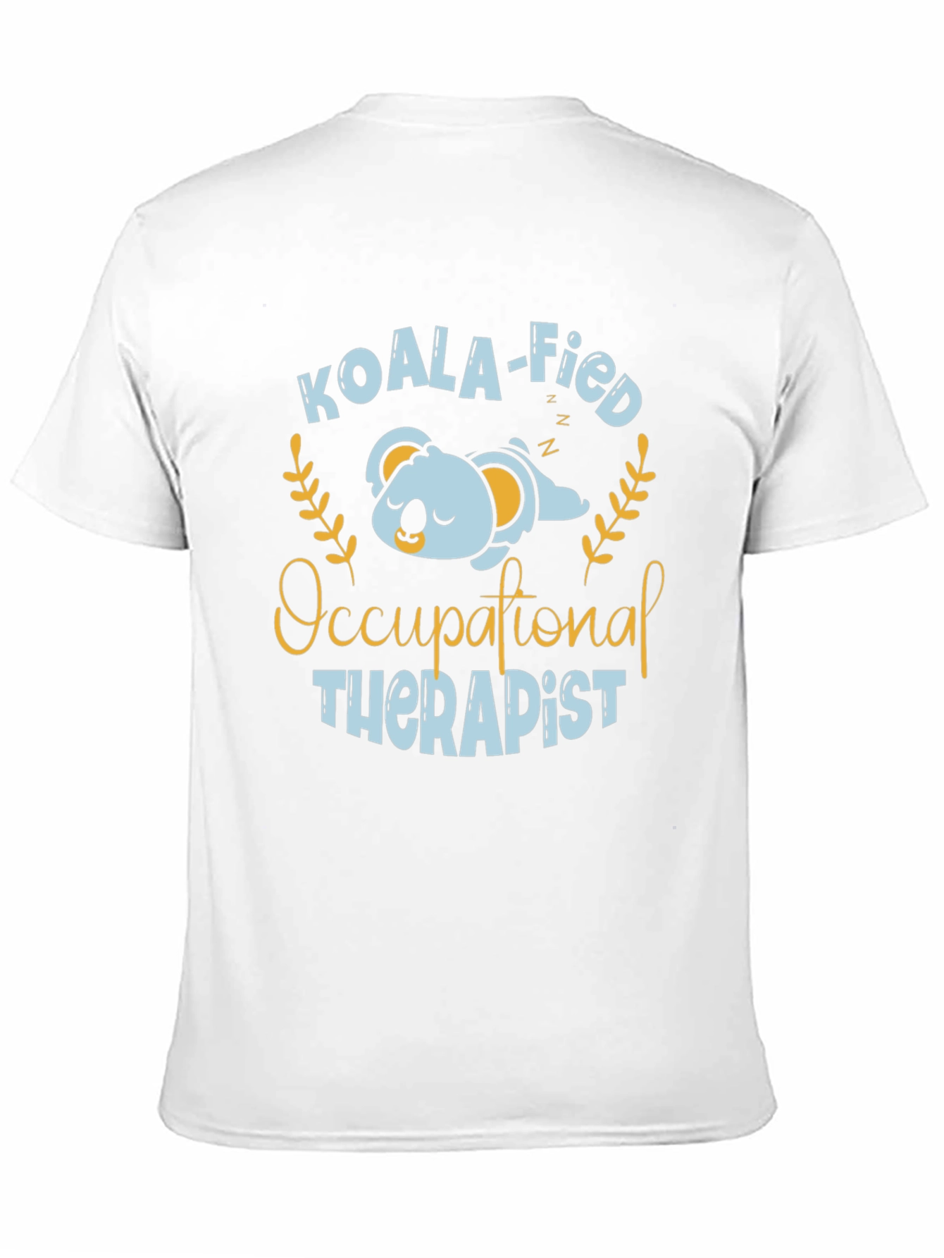 Black Koala-fied Occupational Therapist T-Shirt view 11
