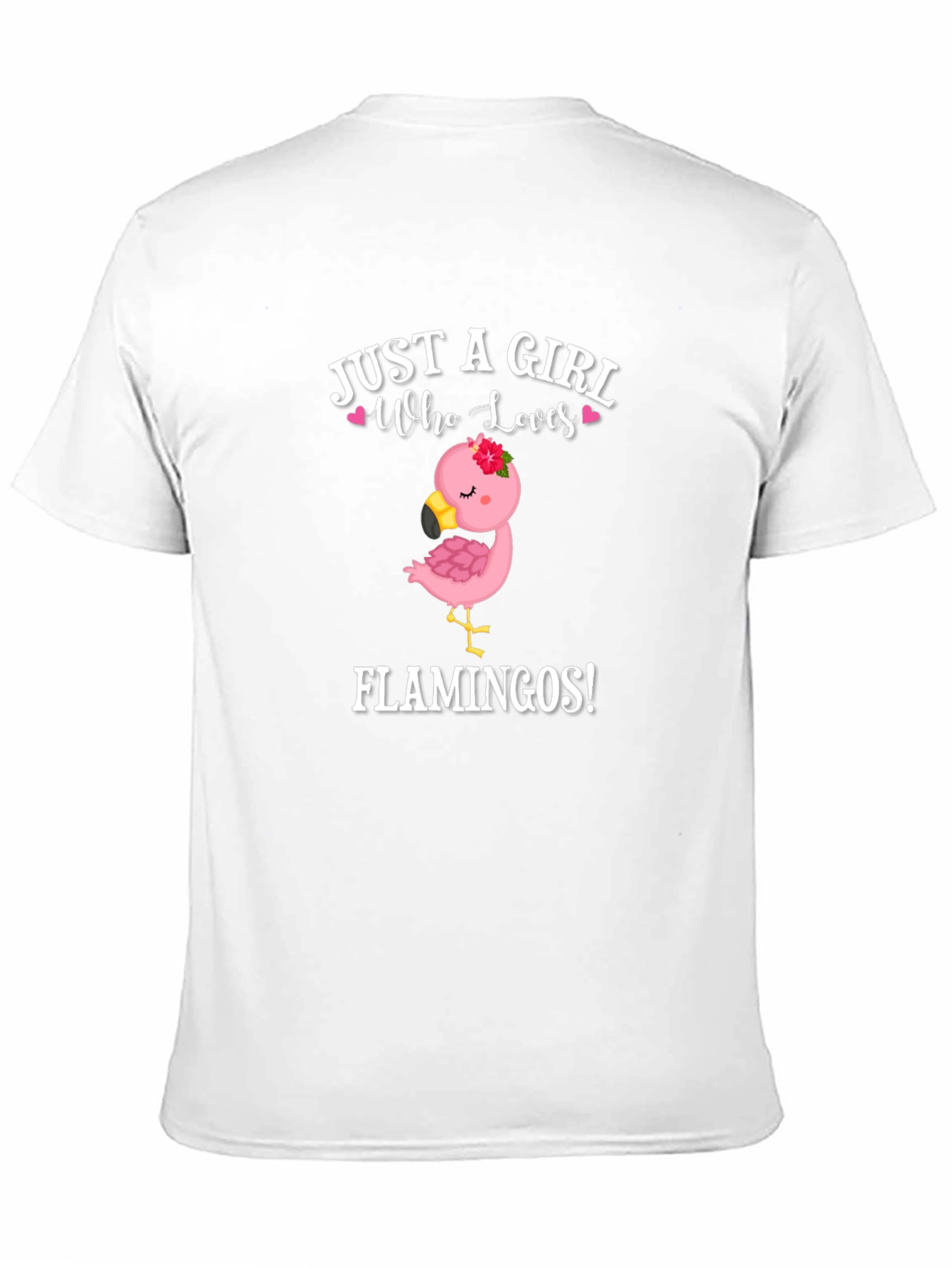 Black Girl Who Loves Flamingos T-Shirt view 11