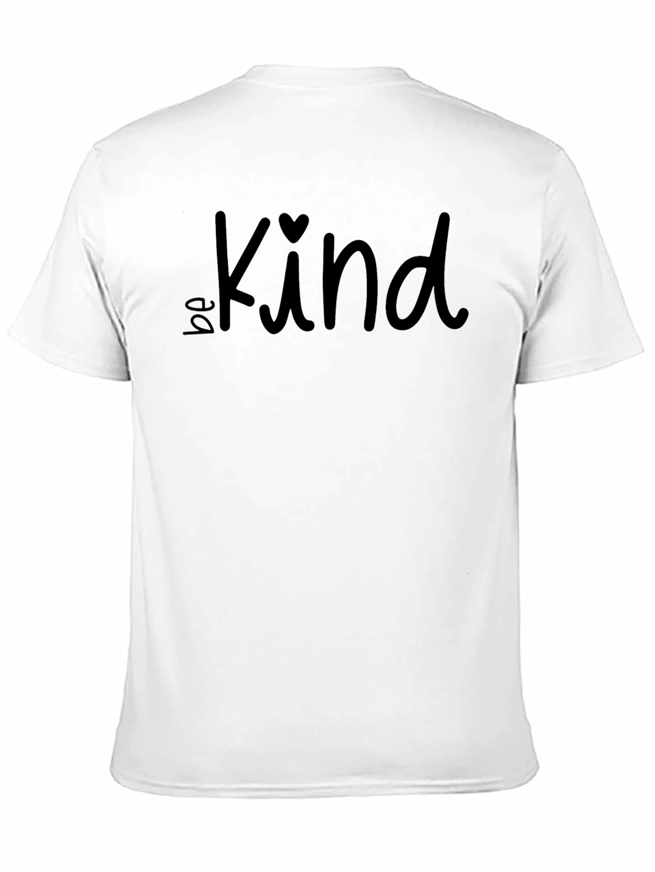 Black Be Kind Graphic Tee - Soft Cotton Blend Shirt view 11