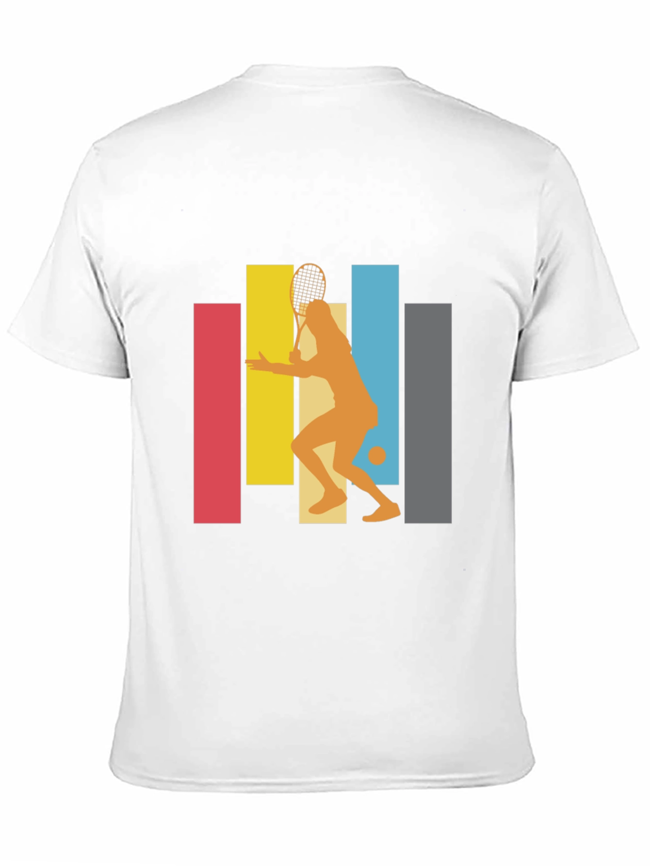Retro Tennis Player Graphic Tee - Stylish & Unique Design - 11