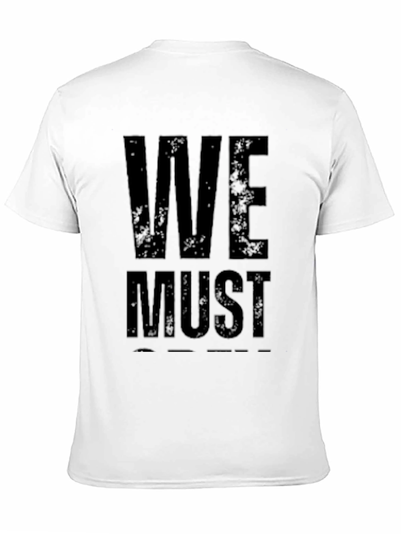 Black We Must Protect T-Shirt - Black Graphic Tee view 11