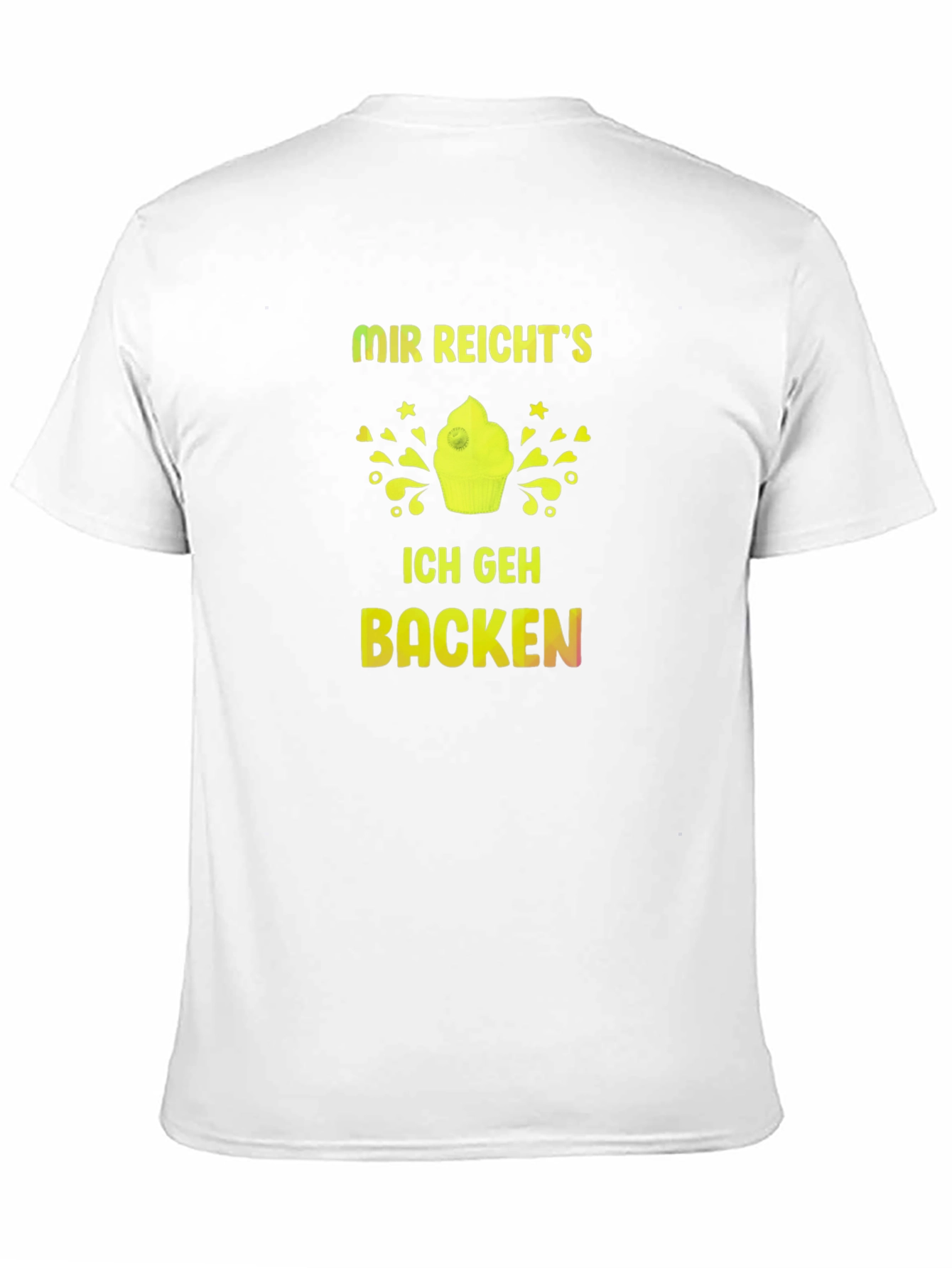 Black Mir Reicht's Ich Geh Backen Black T-Shirt view 11