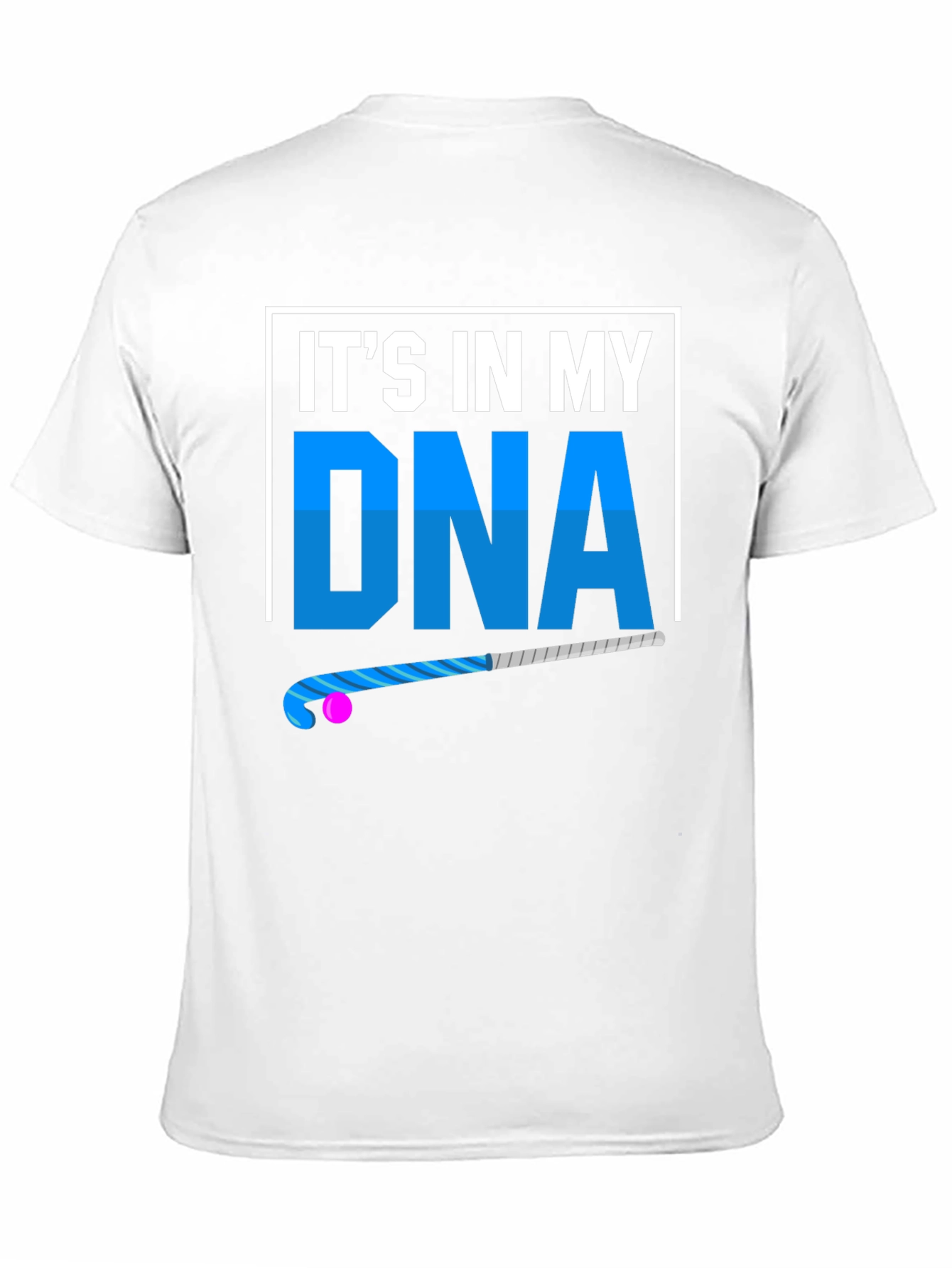 Black It's In My DNA Field Hockey T-Shirt view 11