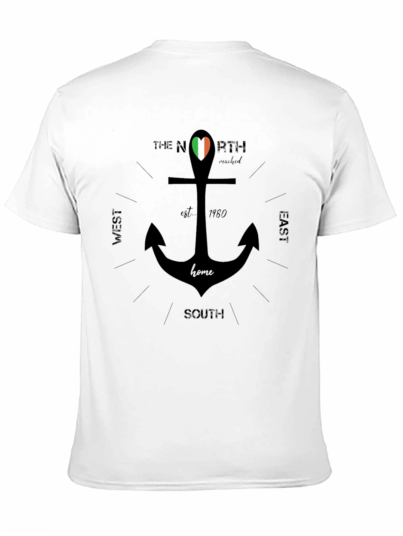 Black Irish Pride Anchor T-Shirt view 11