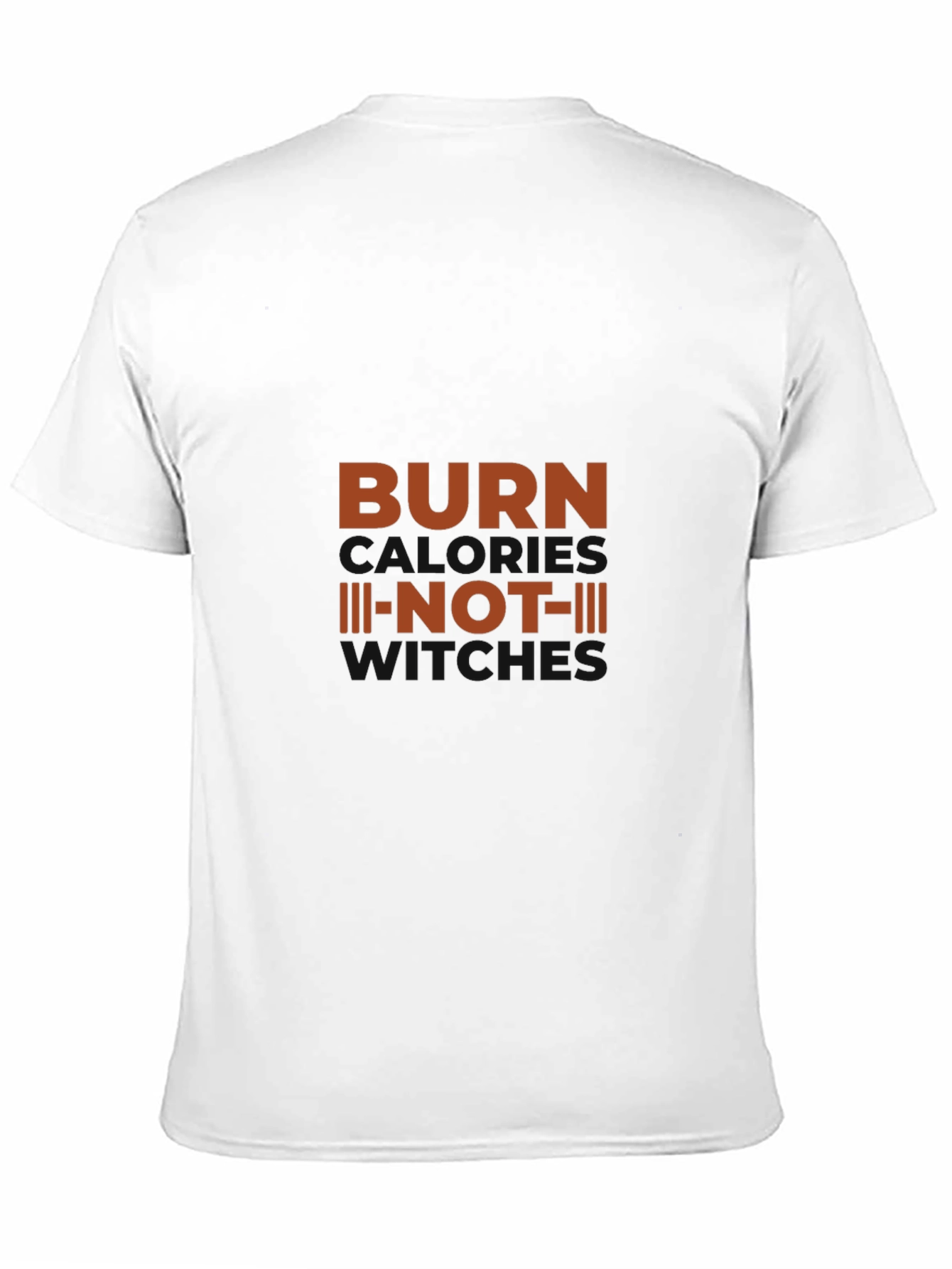 Black Burn Not Black Cotton T-Shirt - Motivational Design view 11