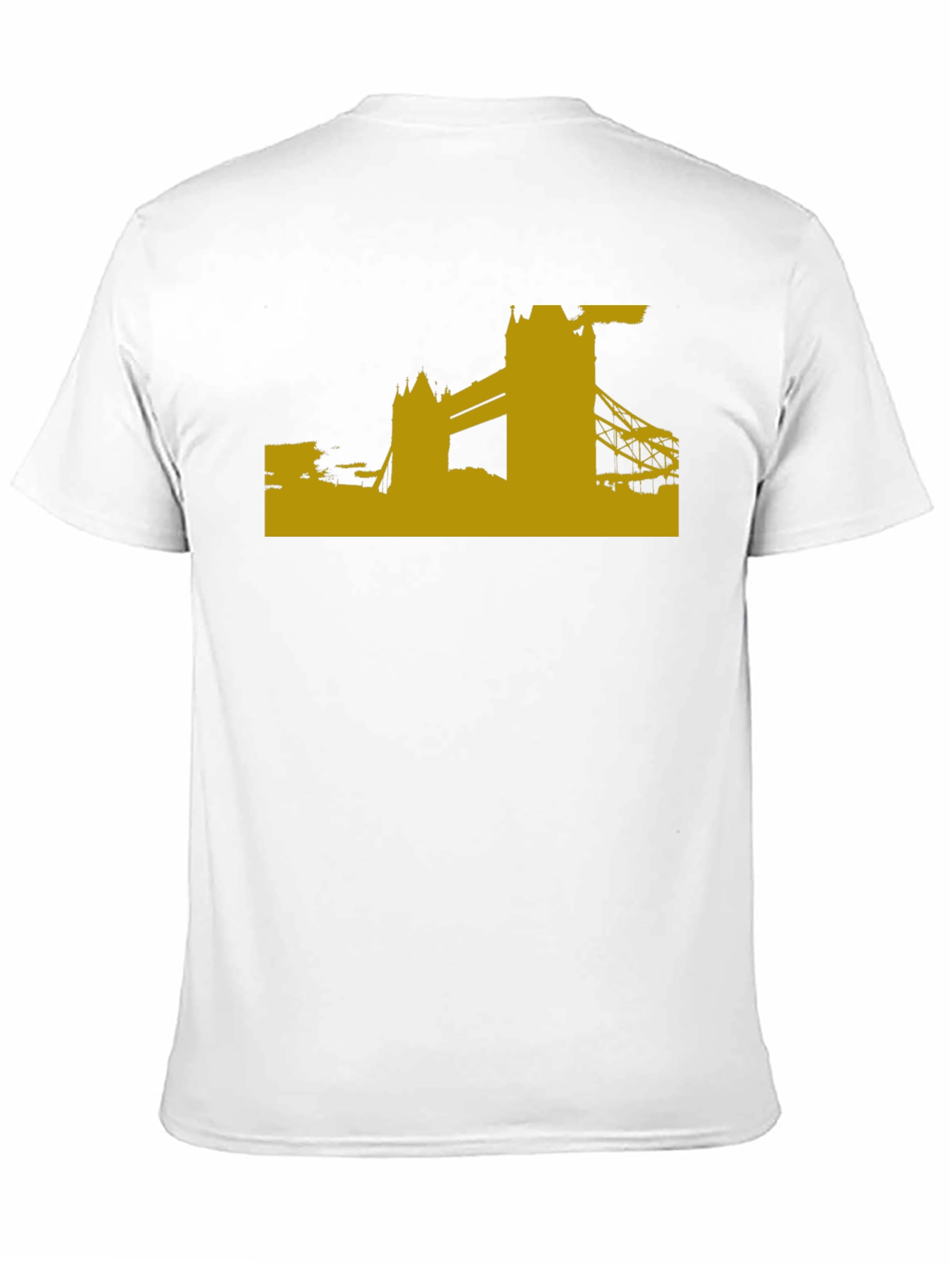 Black London Skyline Graphic Tee - Black view 11