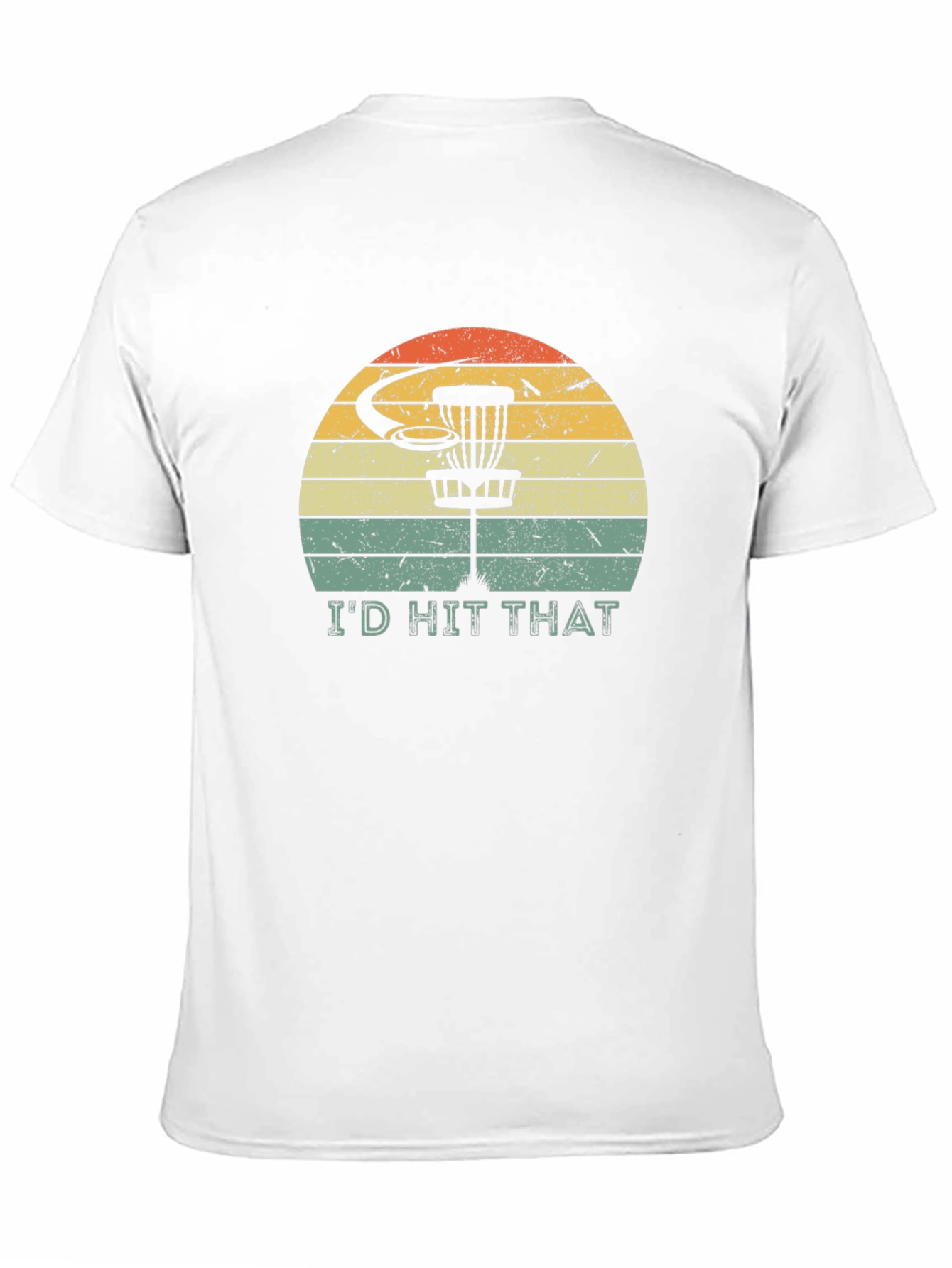 Black I'd Hit That Disc Golf Graphic Tee view 11