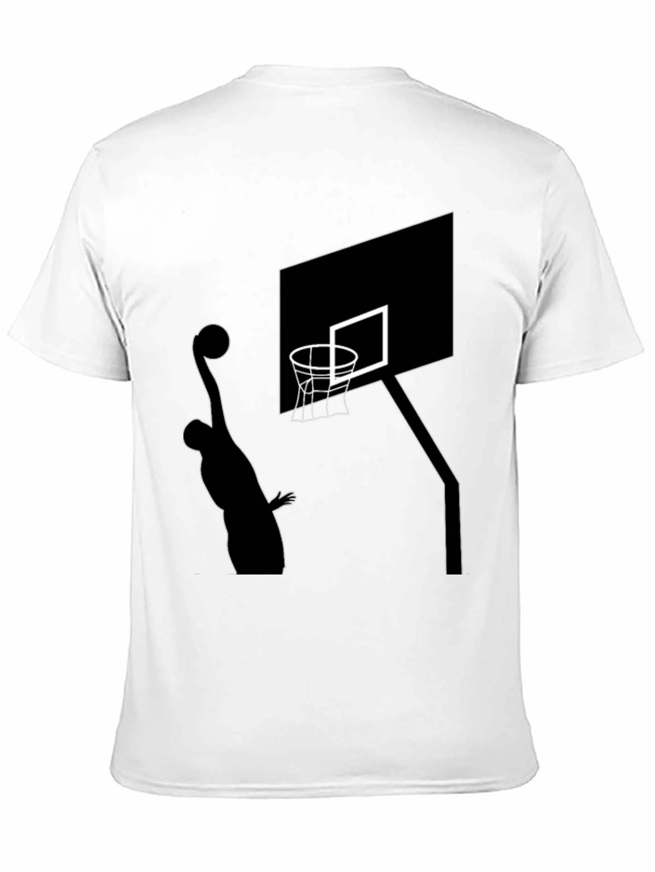 Black Basketball Graphic T-Shirt view 11