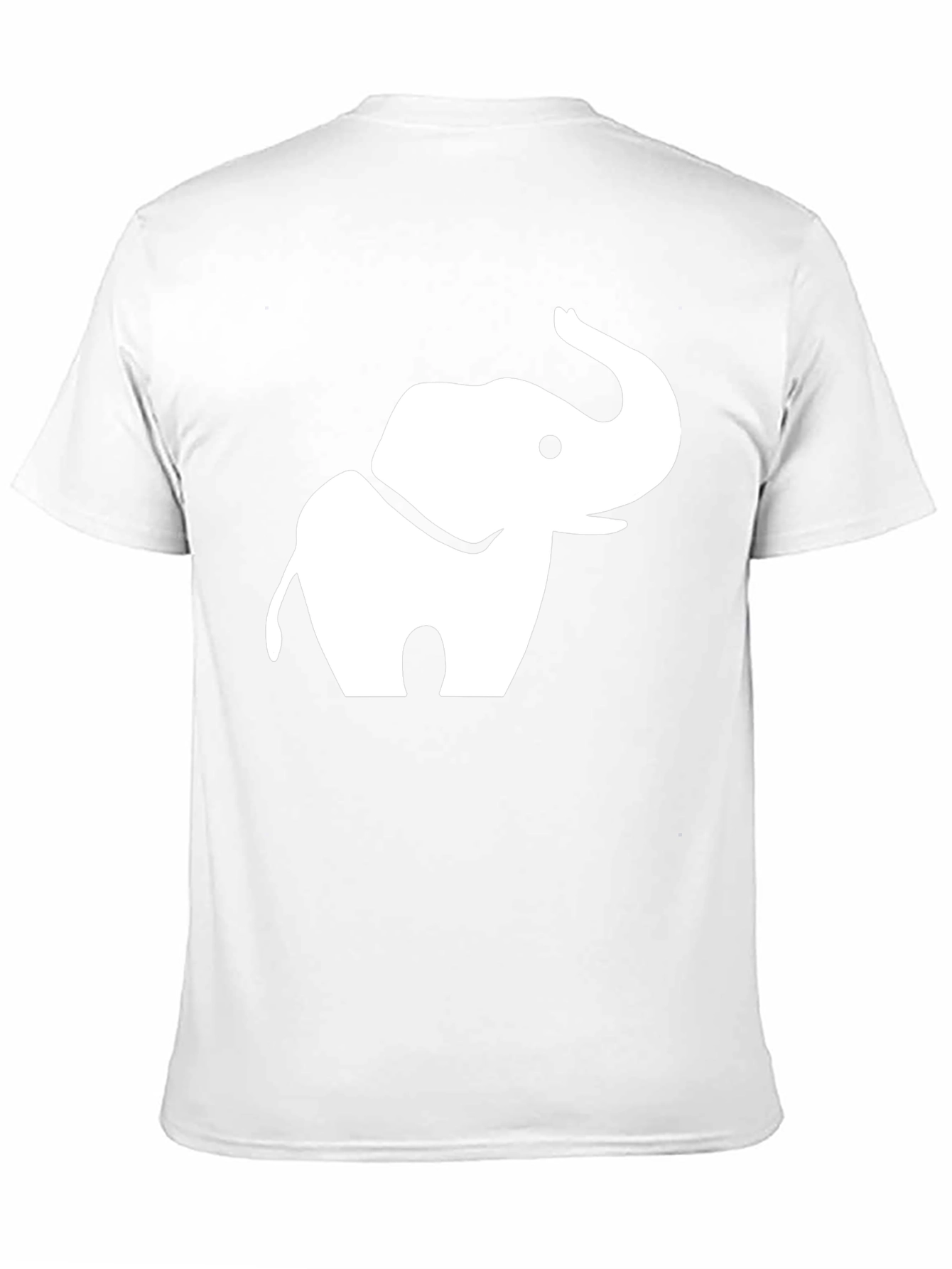 Black Elephant Graphic Tee - Black Cotton Blend view 11