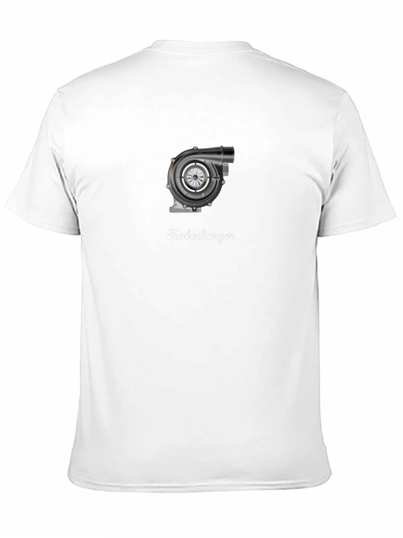 Black Turbocharger Graphic T-Shirt - Black view 11