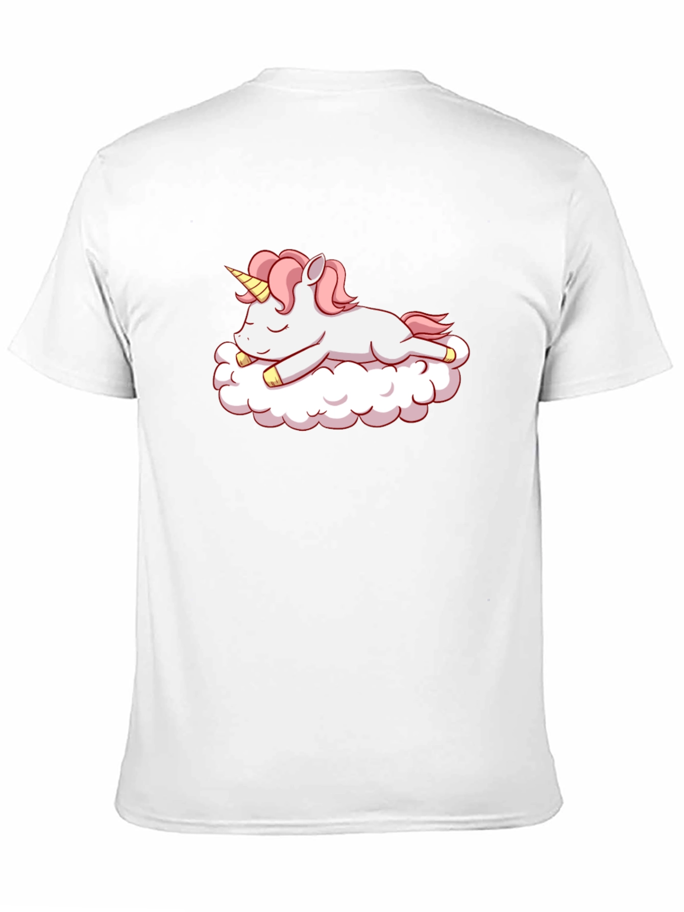 Black Unicorn Cloud T-Shirt - Black Tee view 11