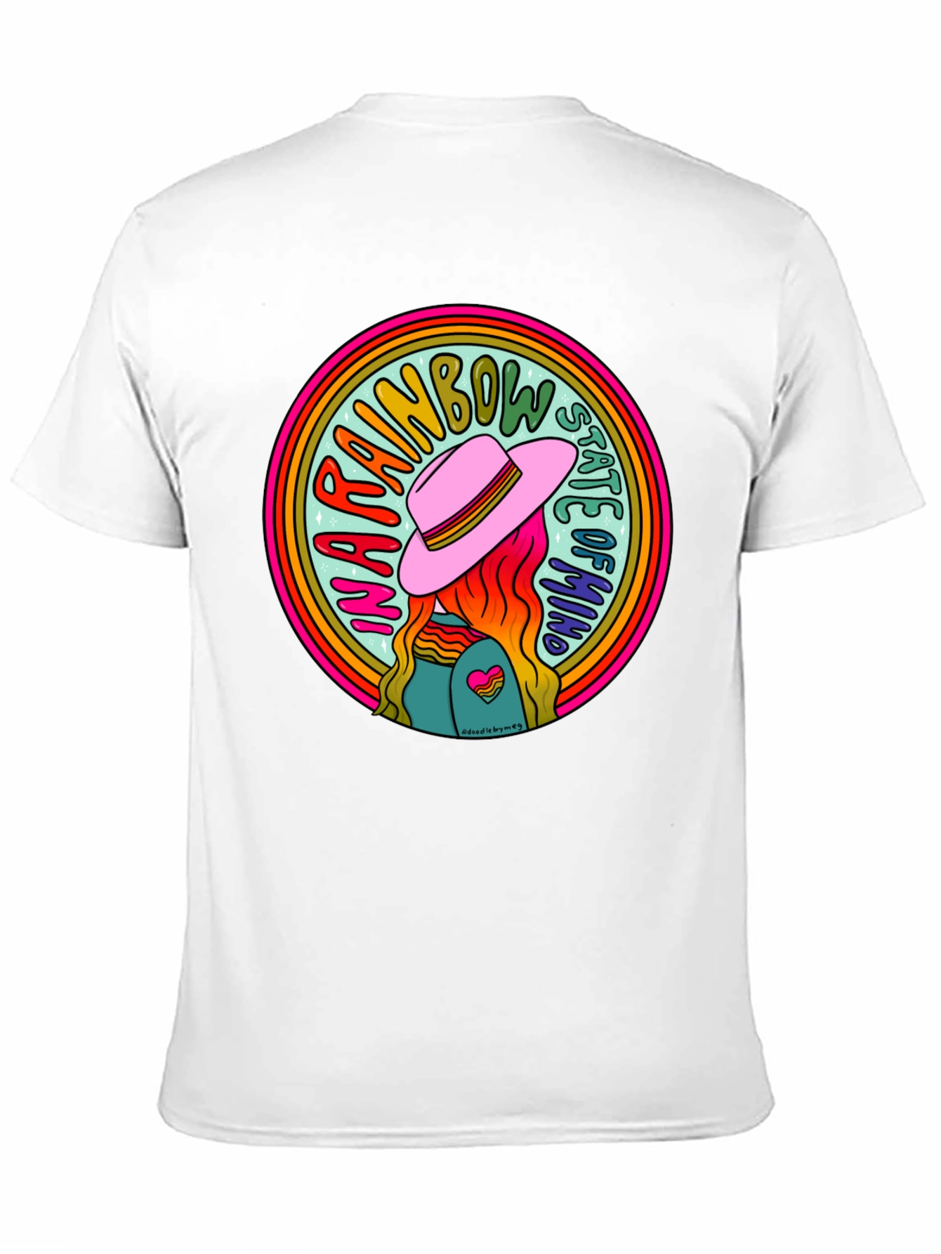 Rainbow State of Mind Graphic Tee - Unisex - 11