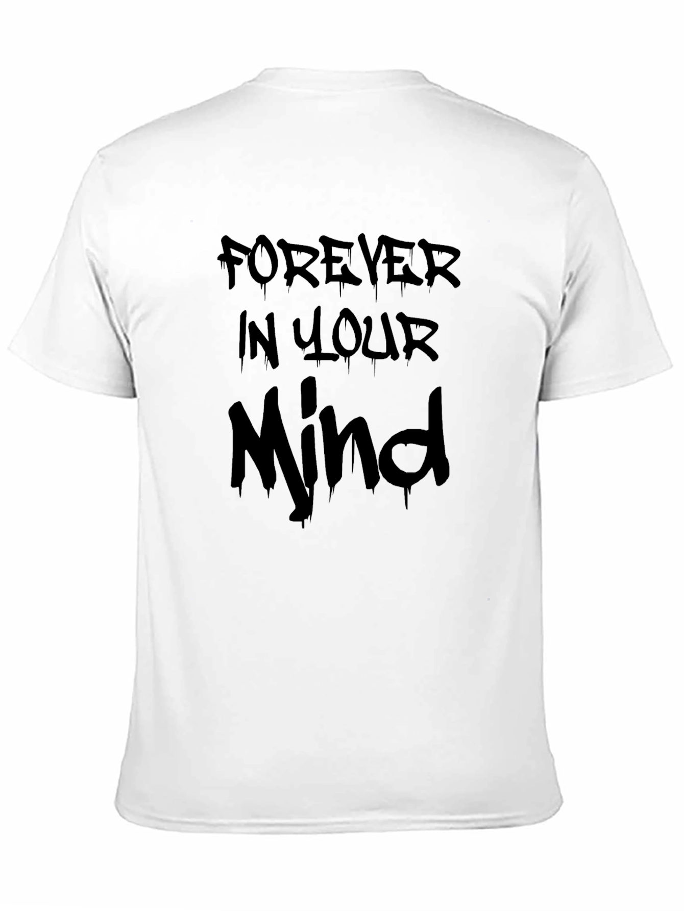 Black Forever In Your Mind Graphic Tee - Men's Black T-Shirt view 11