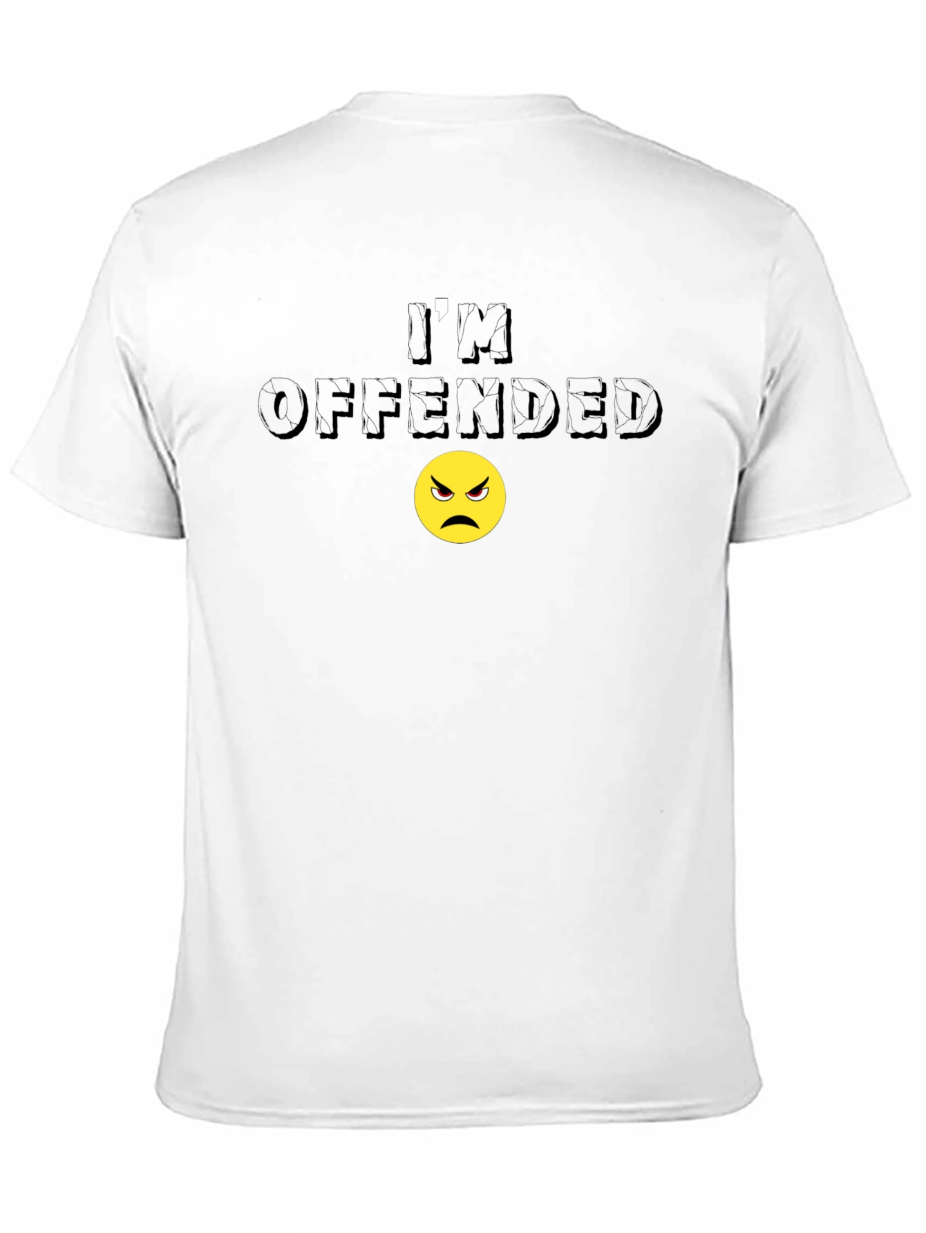 Black I'm Offended T-Shirt - Humorous Graphic Tee view 11