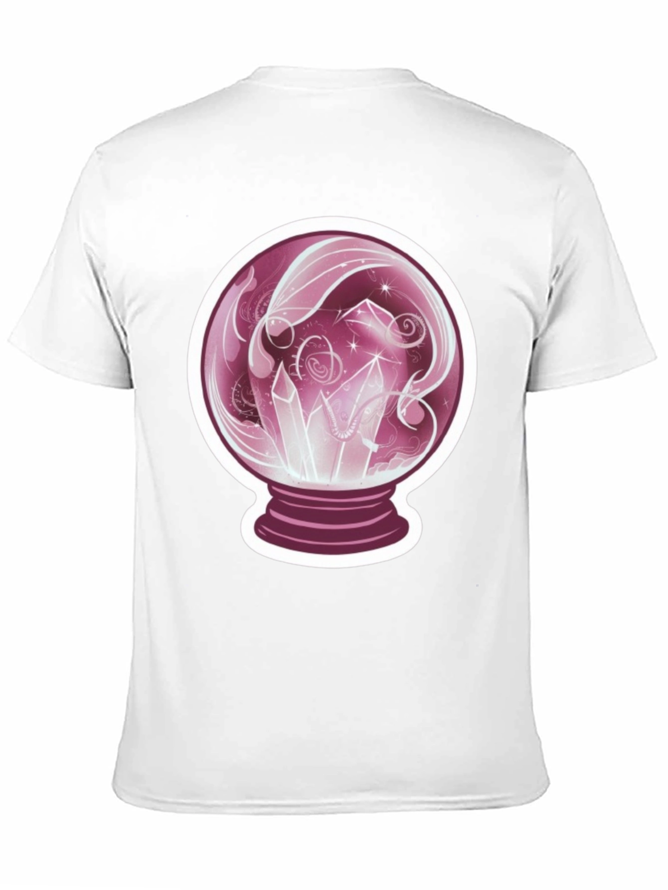 Crystal Ball Graphic Tee - Mystical Design - 11