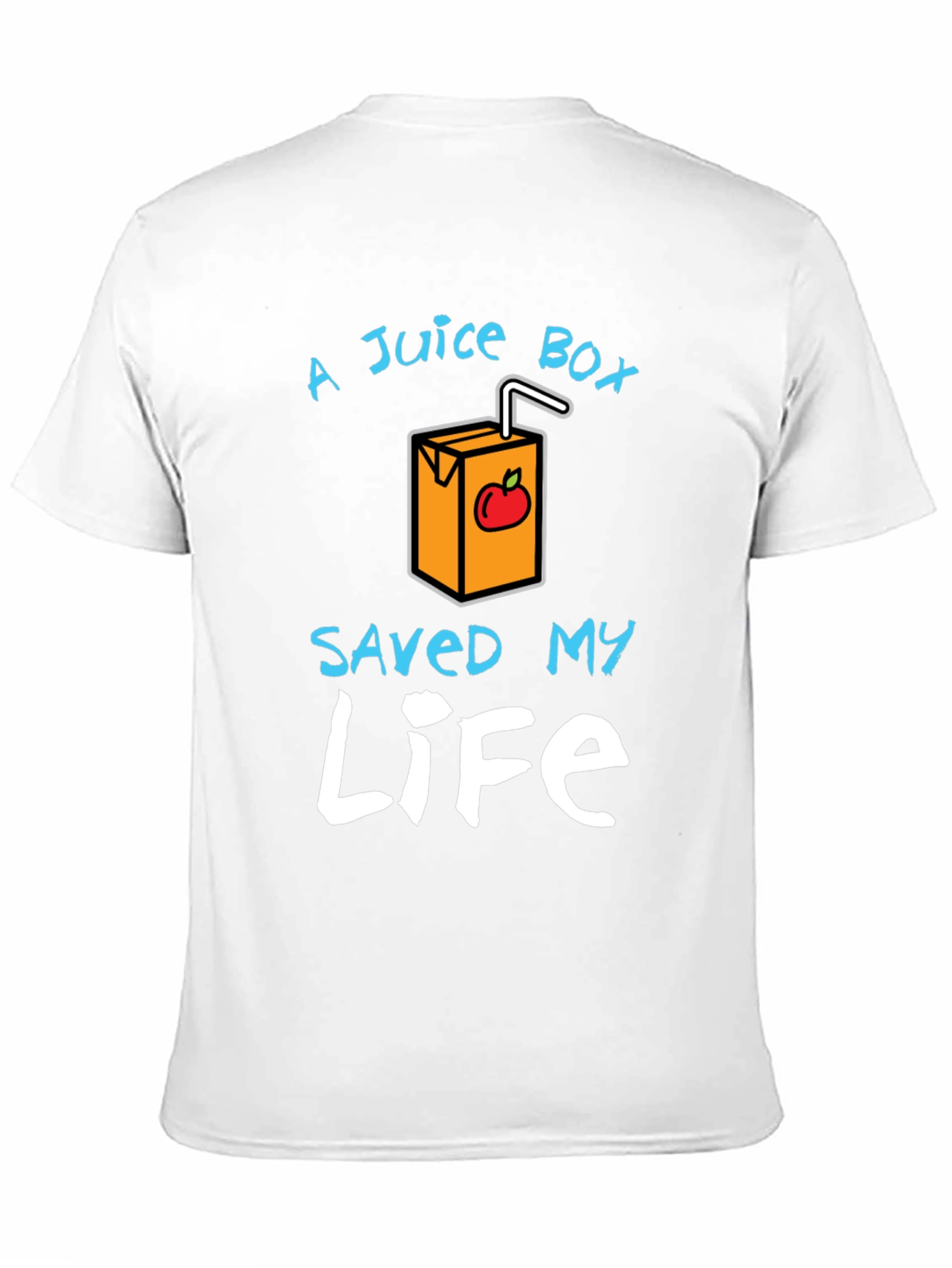 Black Juice Box Saved My Life Graphic Tee - Trendy T-Shirt view 11