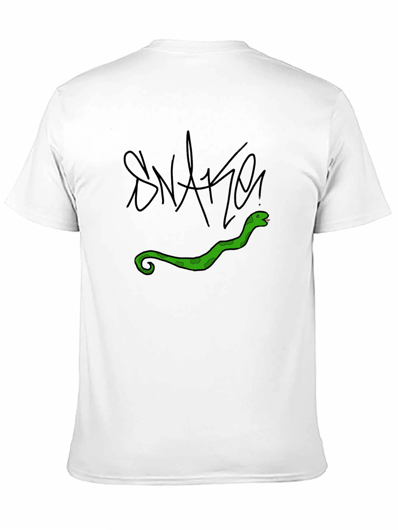Black Snake Graphic T-Shirt - Cool Reptile Tee view 11