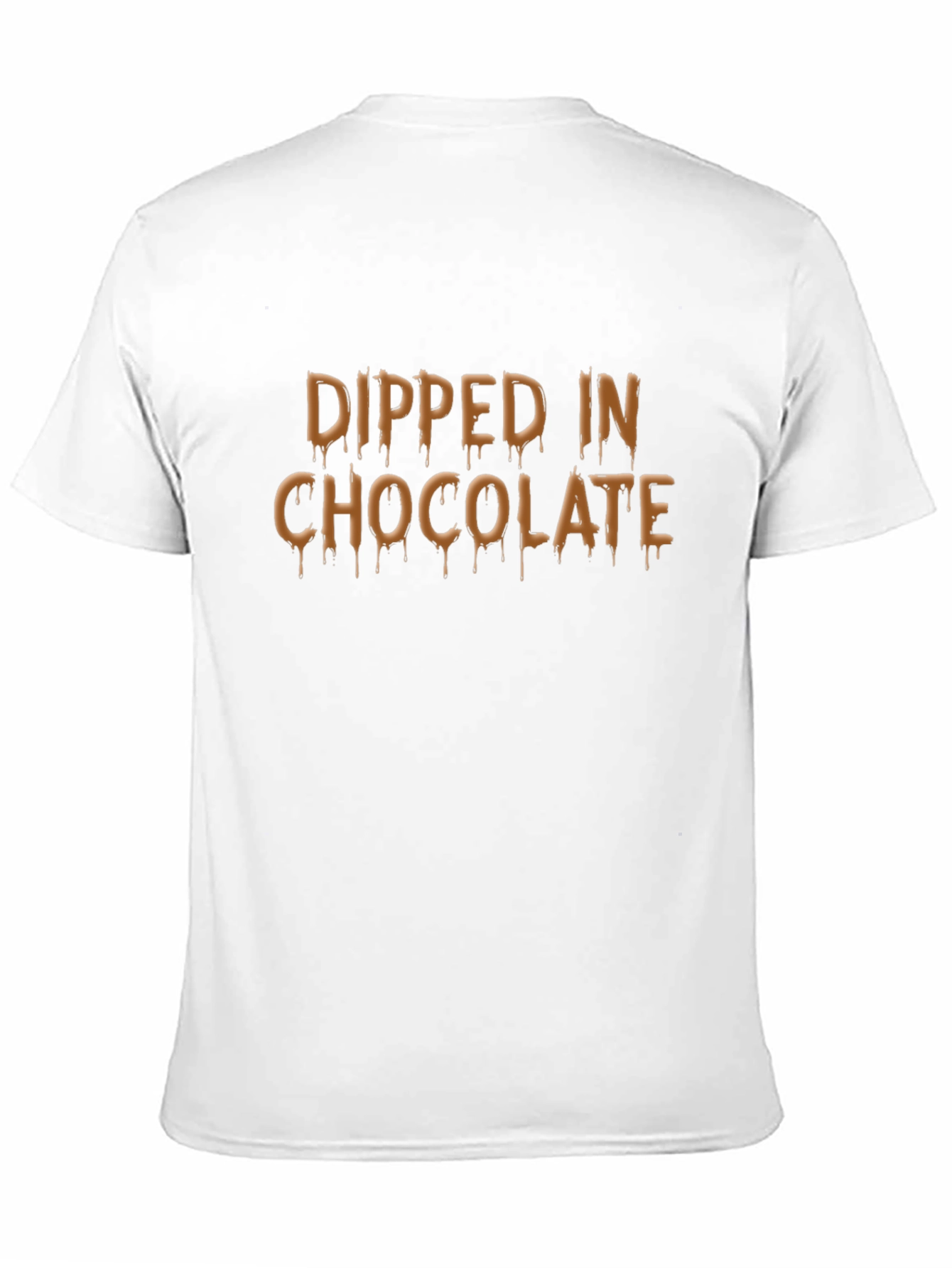 Black Dipped In Chocolate Graphic T-Shirt view 11
