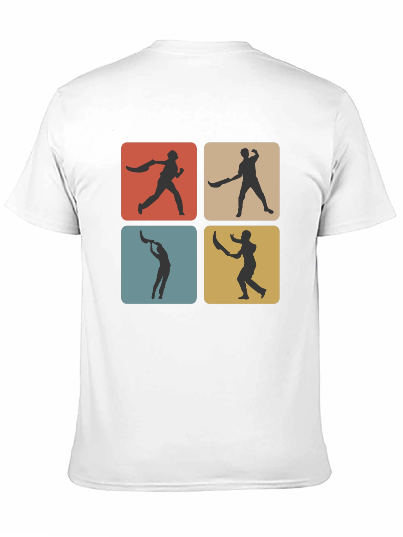 Black Retro Cricket T-Shirt - Black view 11