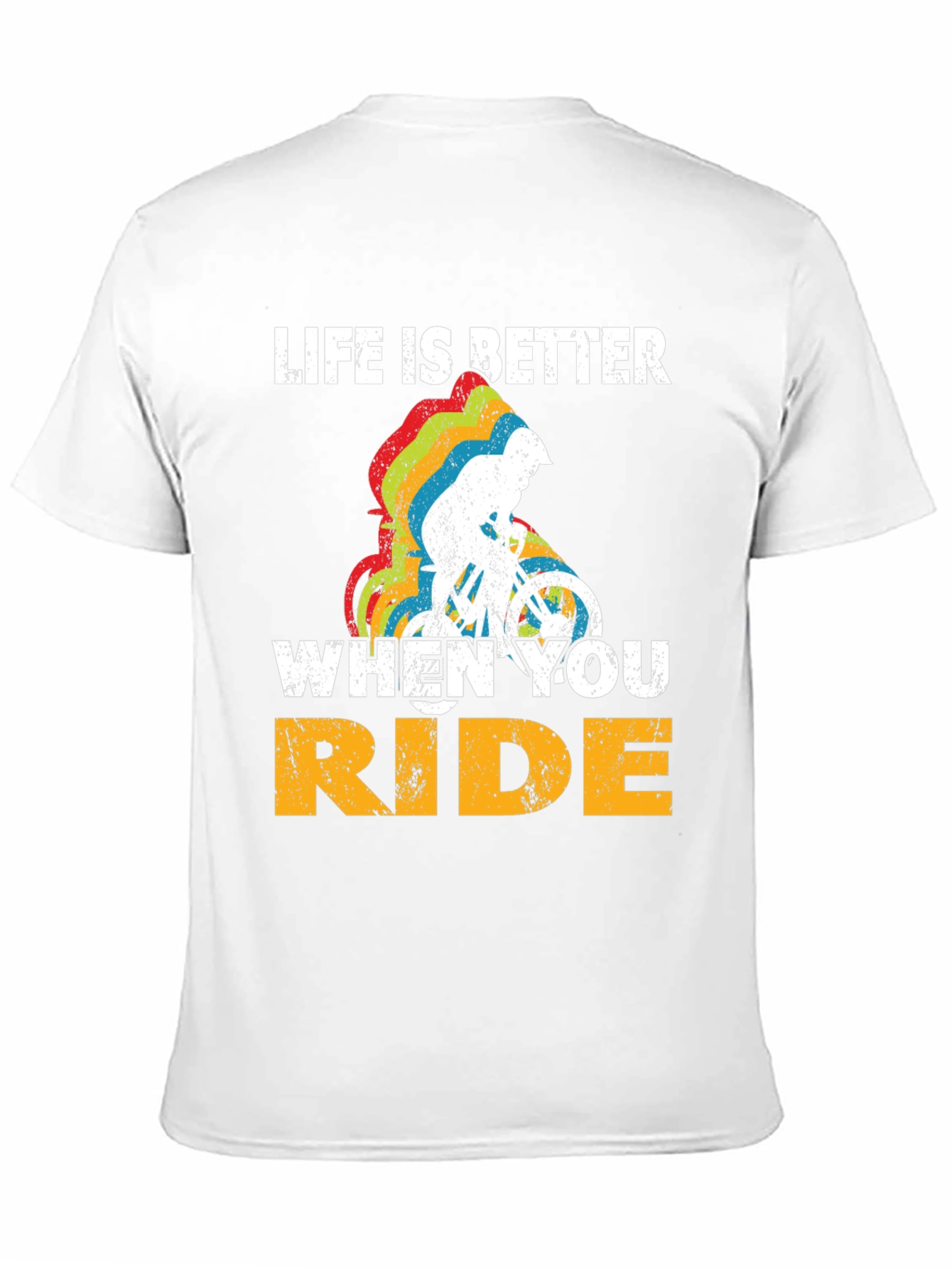 Black Life Is Better When You Ride T-Shirt view 11