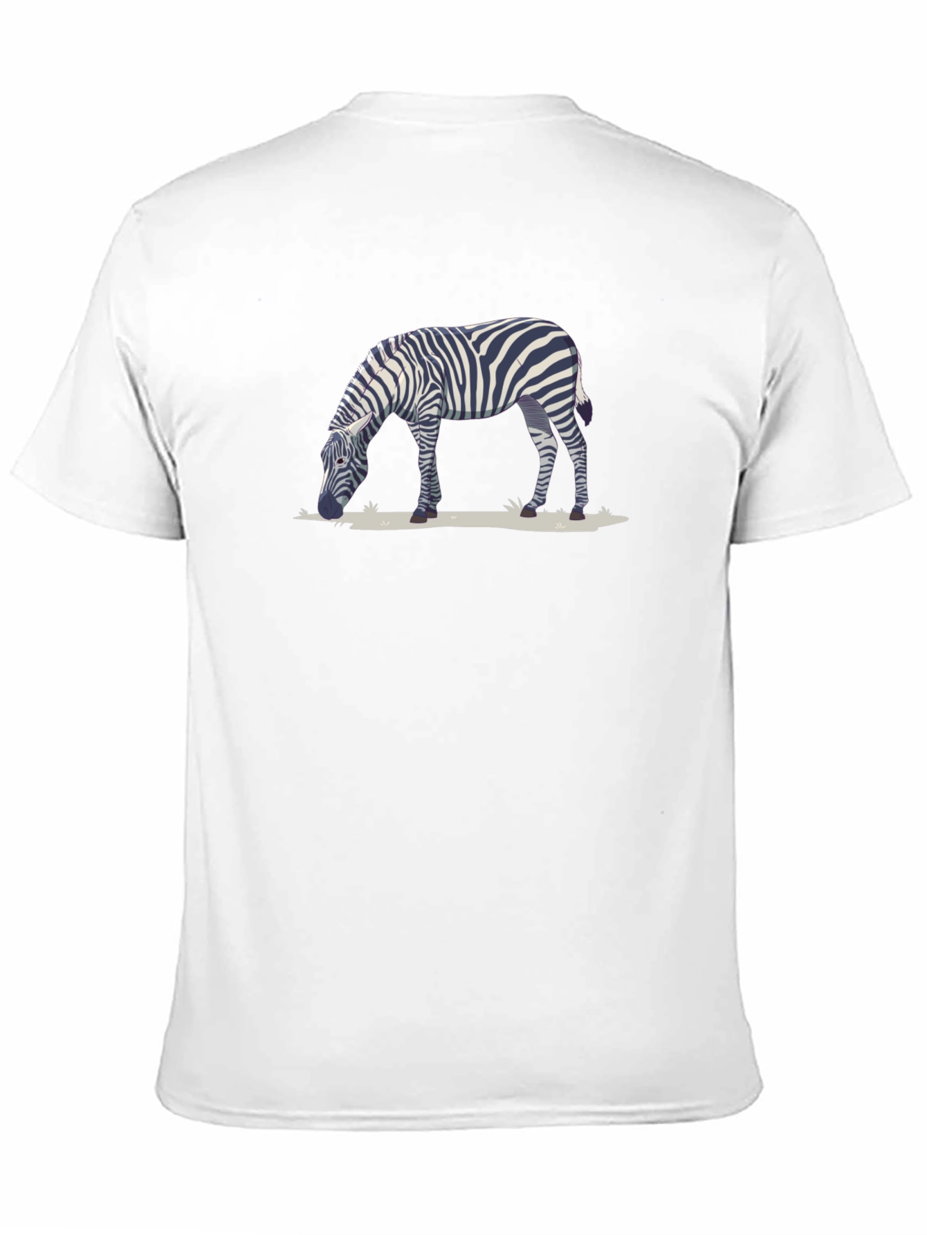 Black Zebra Graphic Black T-Shirt view 11