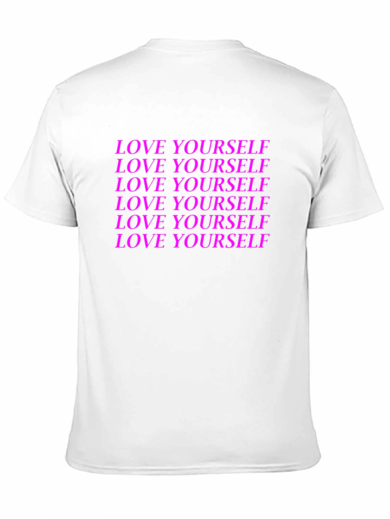 Black Love Yourself Graphic Tee - Black view 11