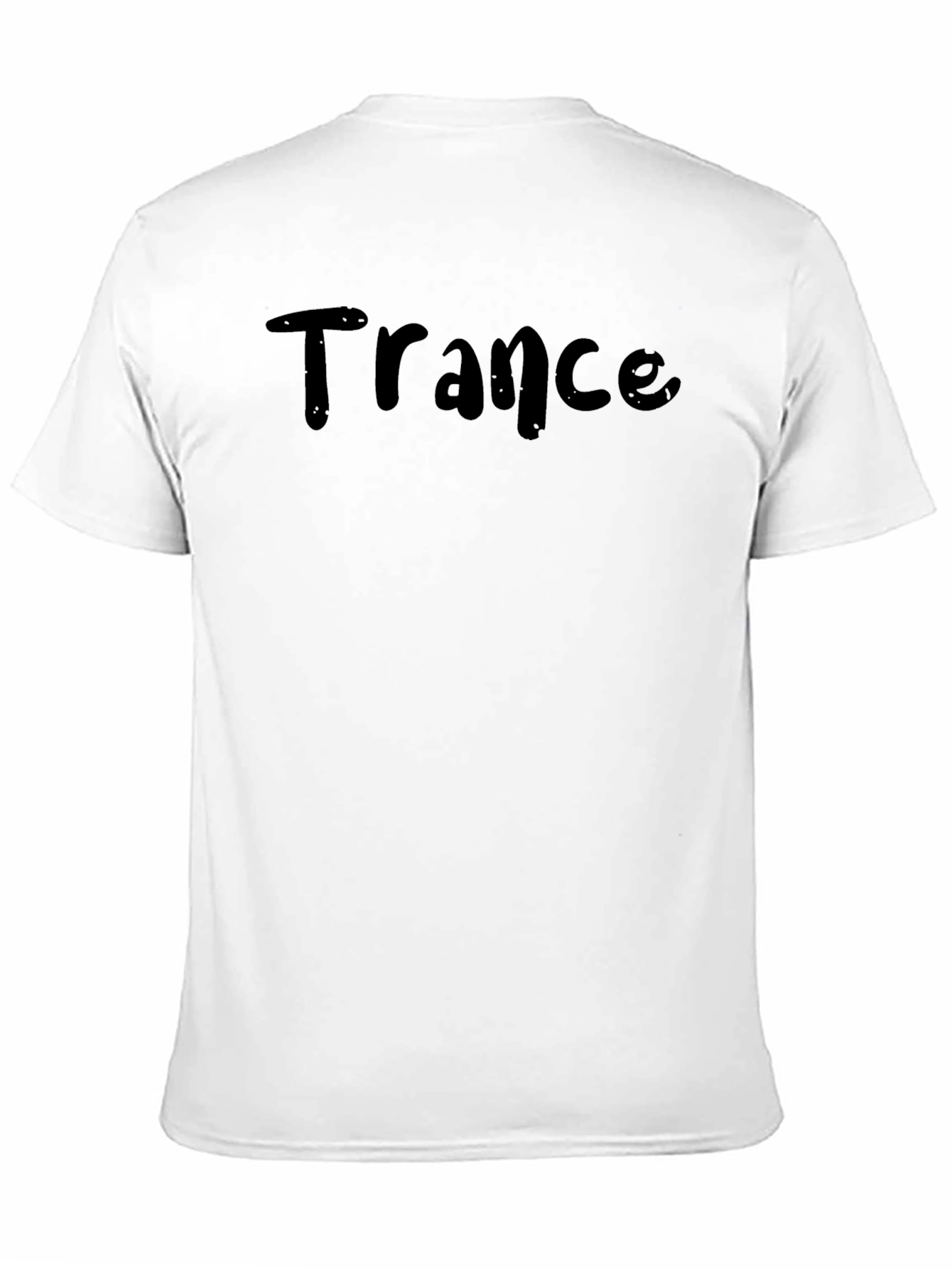 Black Trance Black Graphic Tee - Unisex view 11