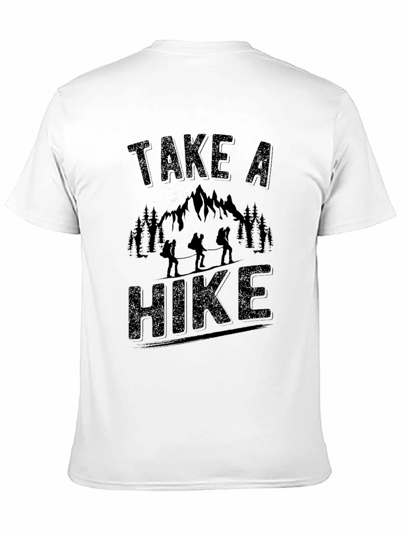 Black Take a Hike Graphic T-Shirt - Adventure Awaits view 11