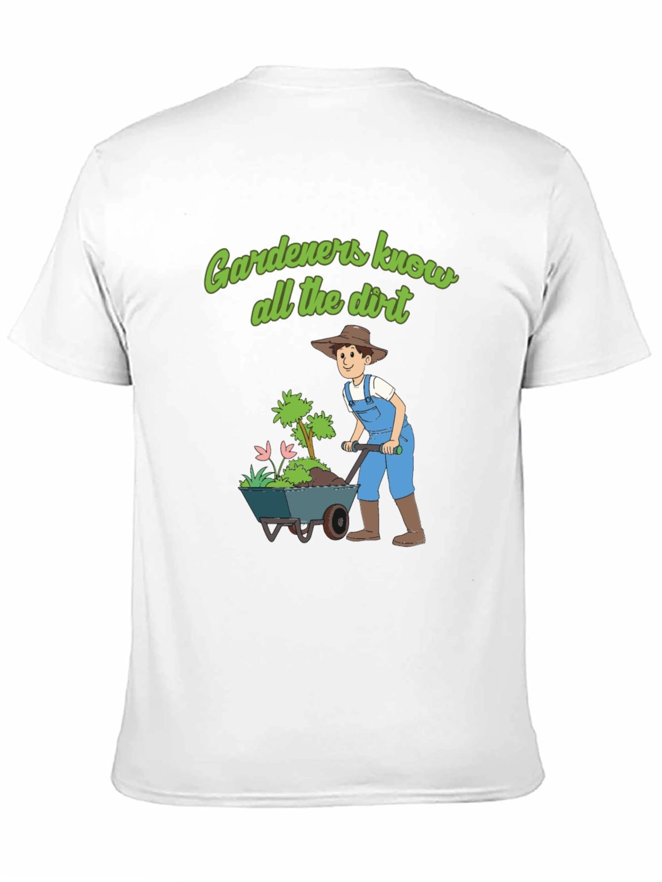 Black Gardeners Know All The Dirt T-Shirt view 11