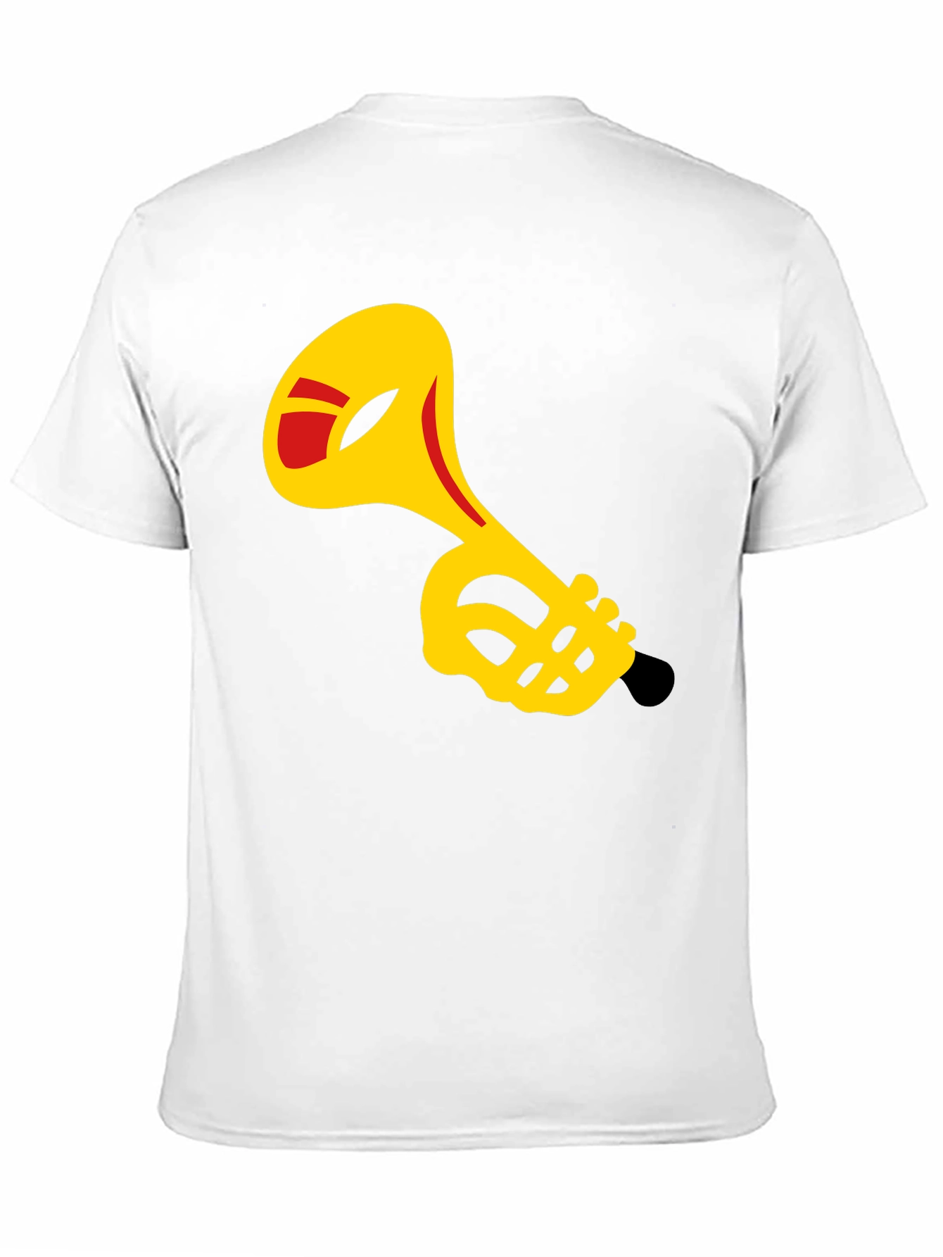 Black Trumpet Graphic Black T-Shirt - Music Lover Tee view 11