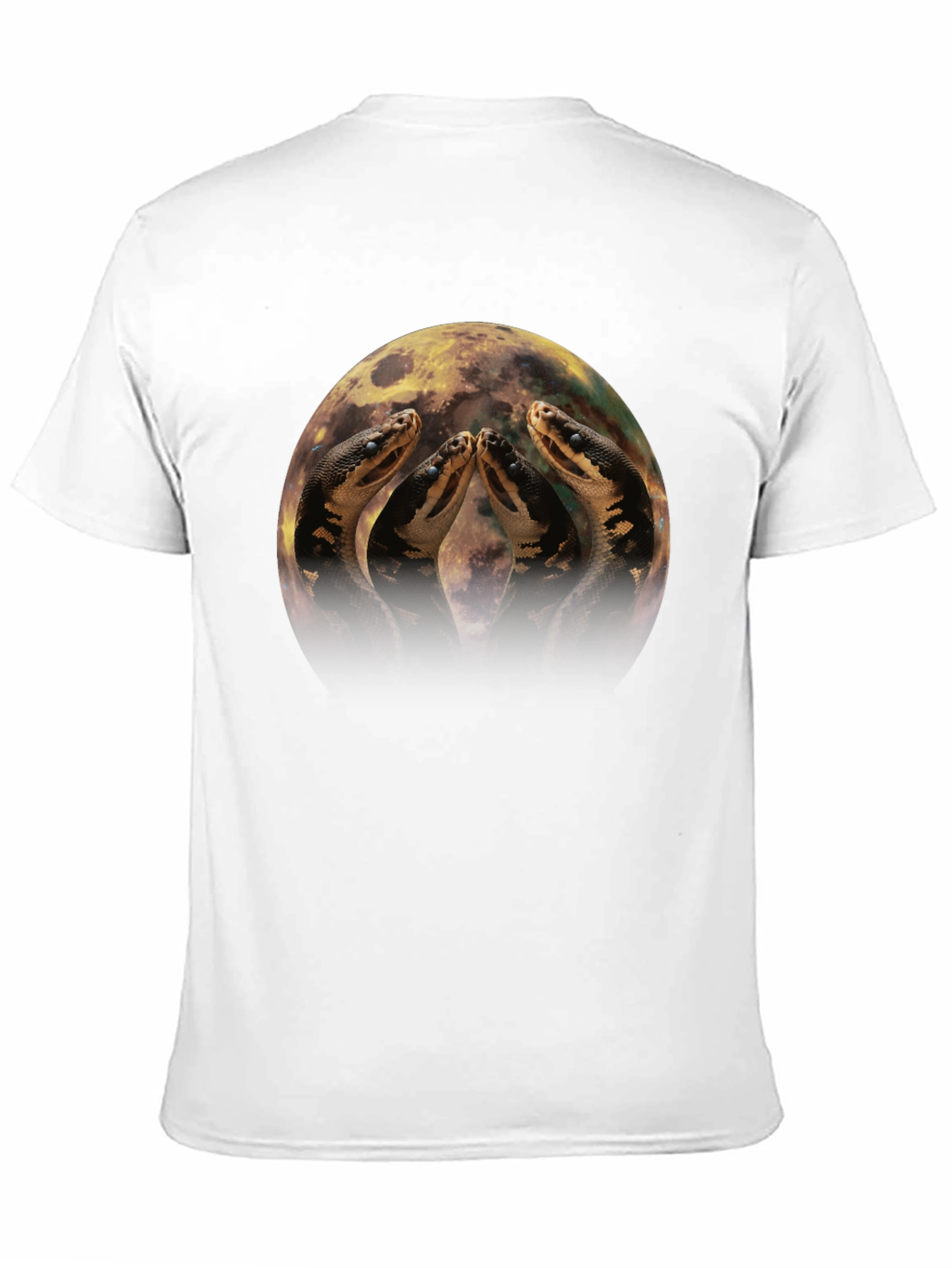 Black Anaconda Moon T-Shirt view 11