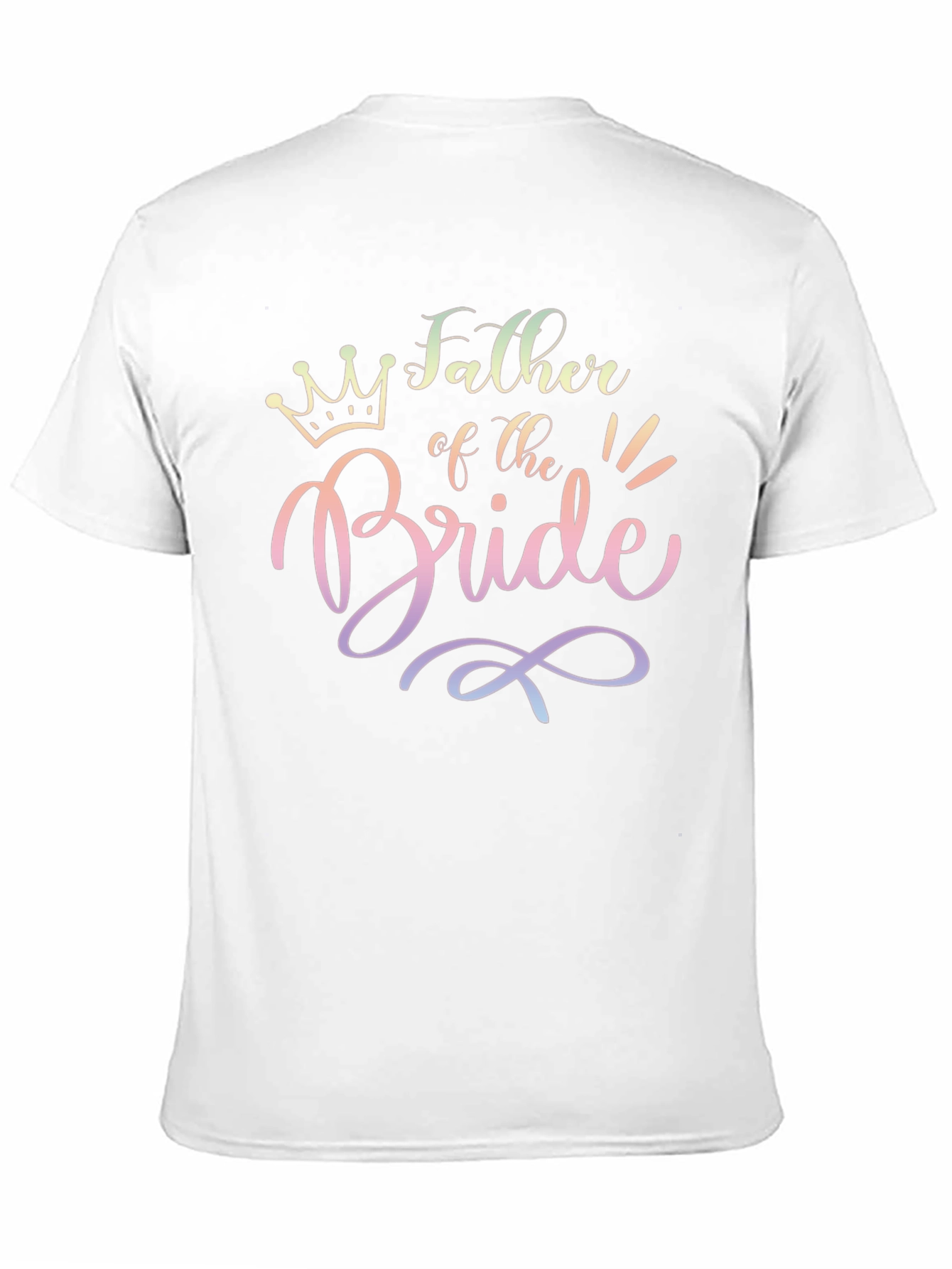 Father of the Bride Black Tee - 11