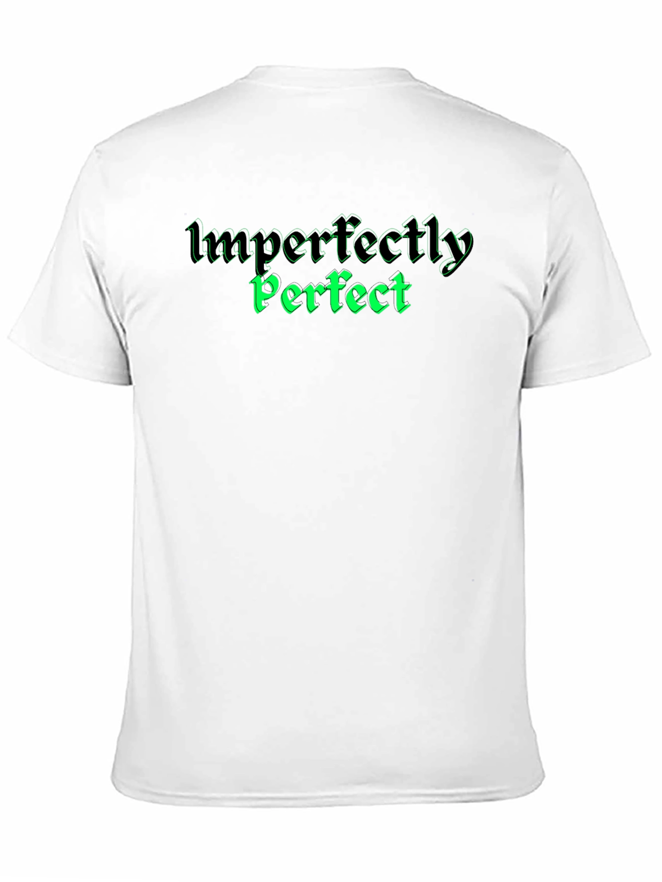 Black Imperfectly Perfect Graphic T-Shirt view 11