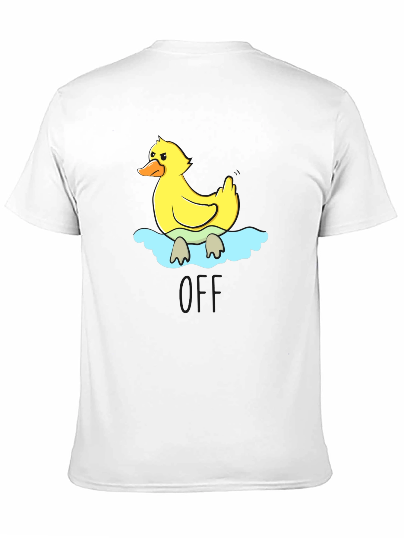 Black Duck Graphic Black T-Shirt view 11